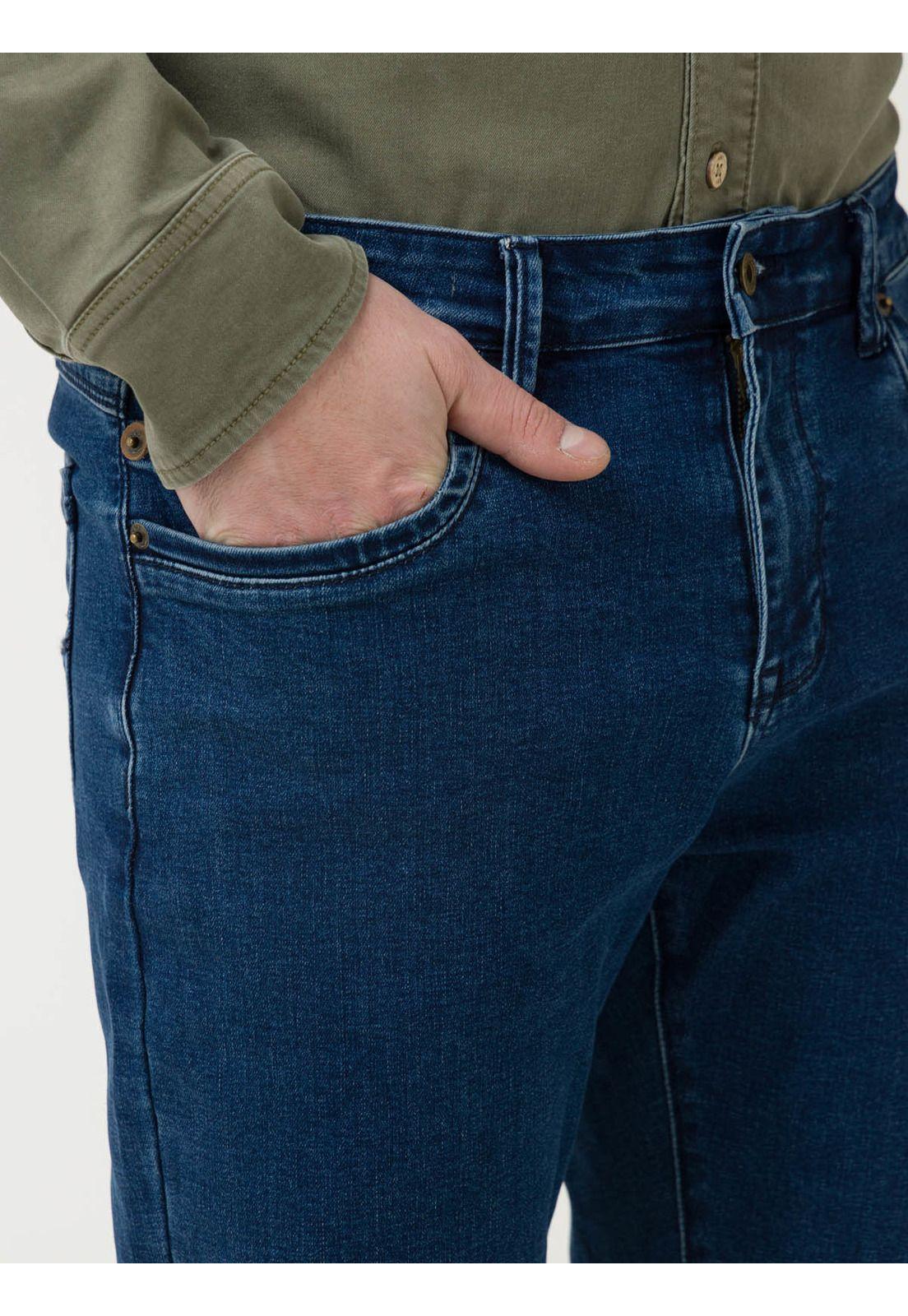 Jeans Algodón Hombre Bari Azul-7