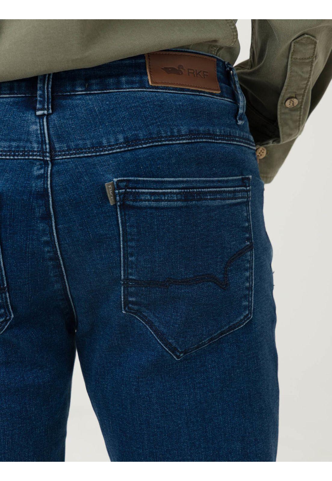 Jeans Algodón Hombre Bari Azul-8