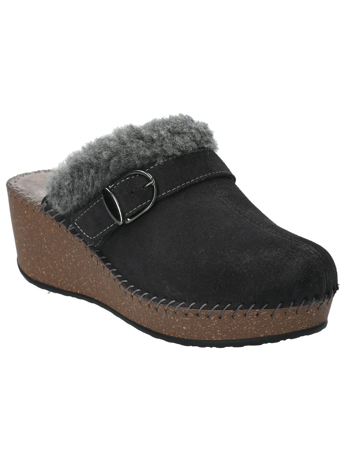 Zapato Cuero Mujer Celtigar Gris-1