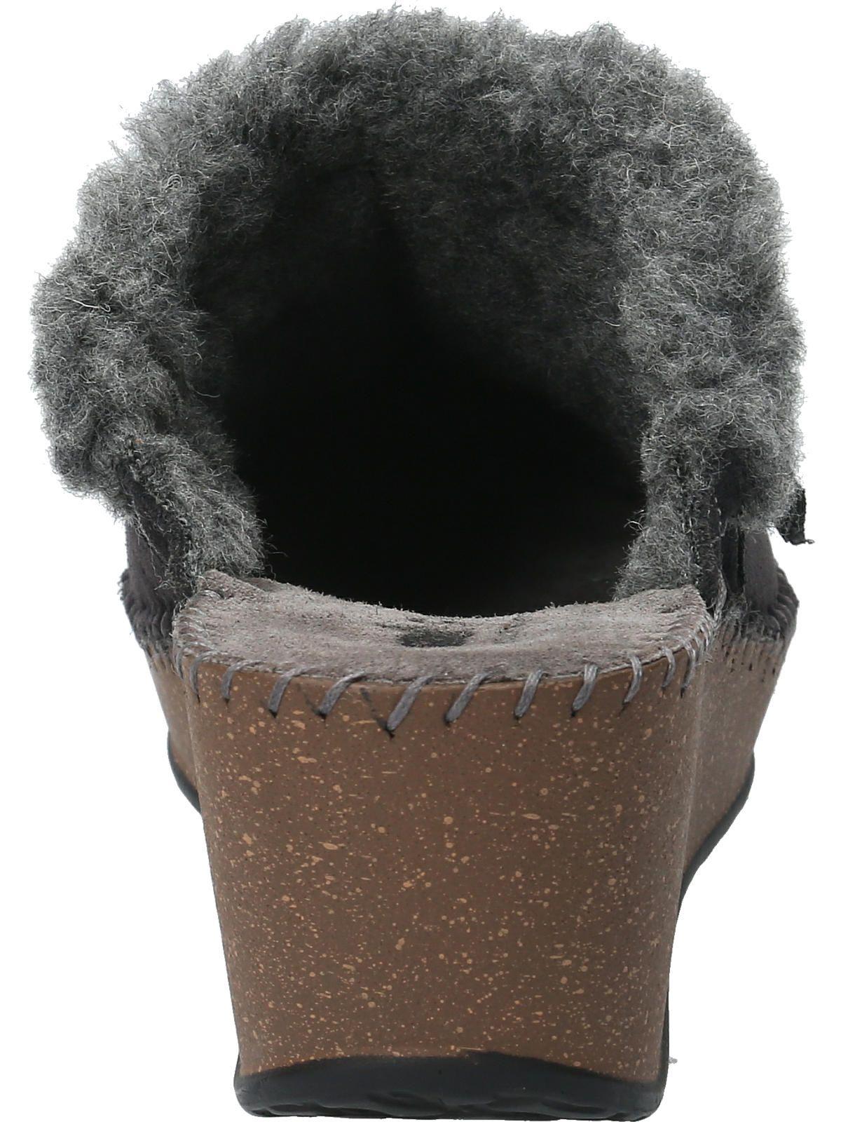 Zapato Cuero Mujer Celtigar Gris-5