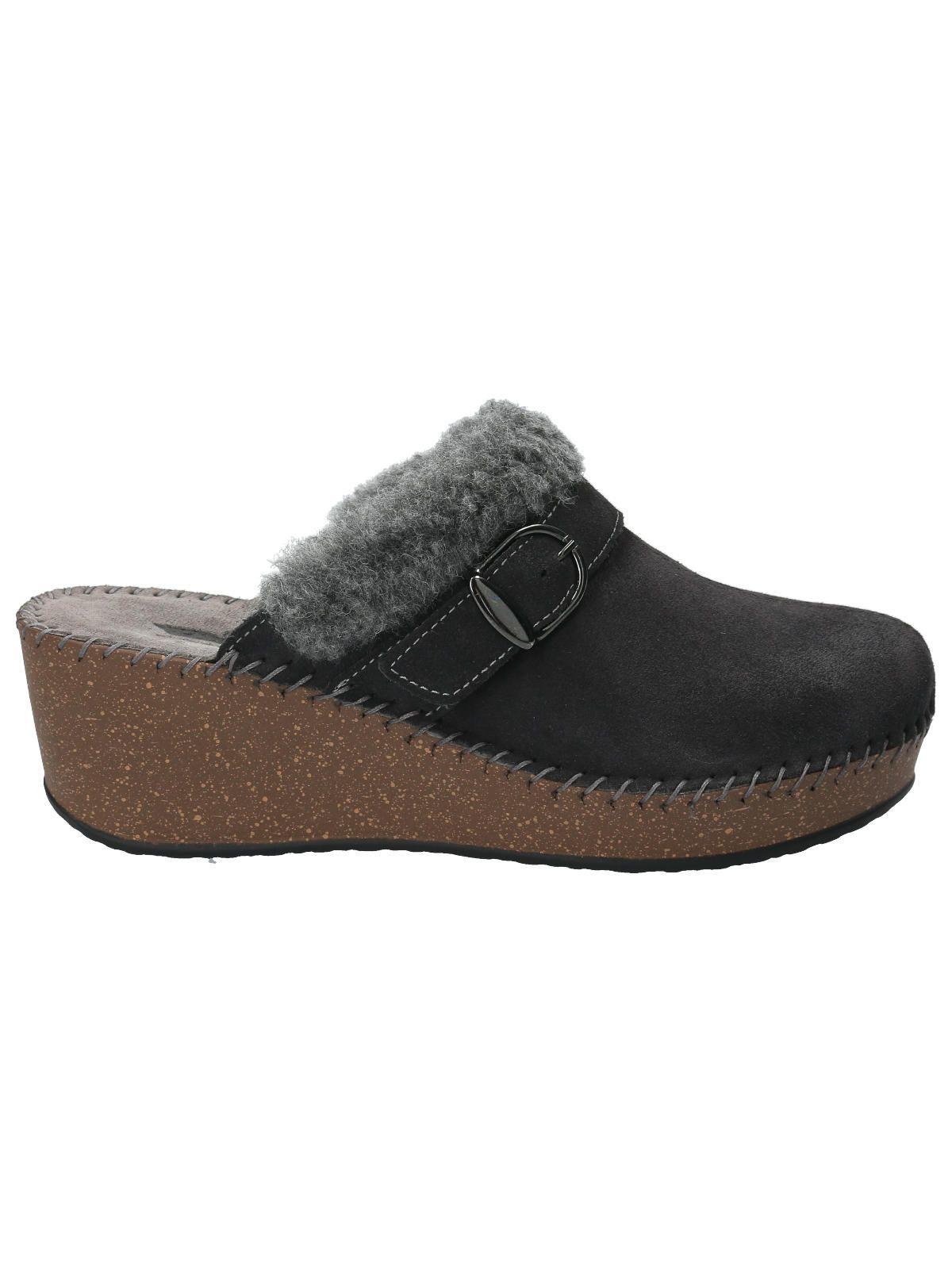 Zapato Cuero Mujer Celtigar Gris-0