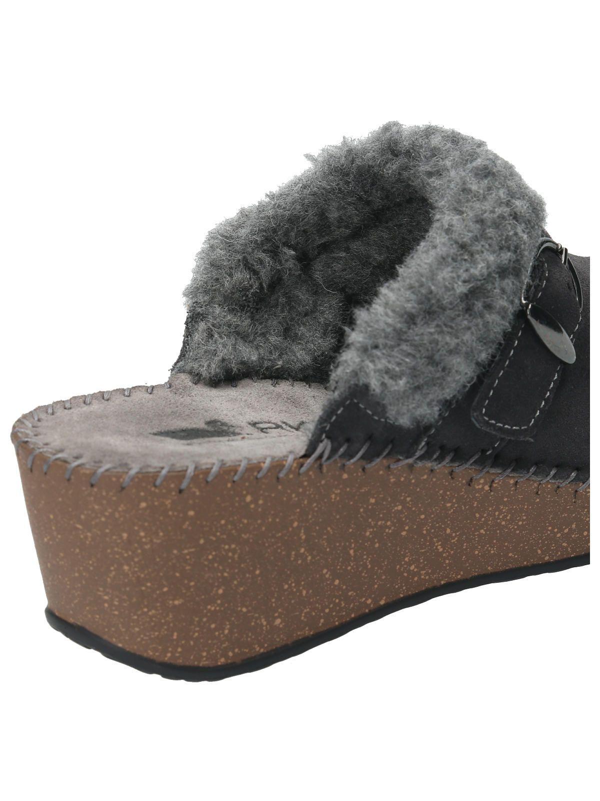 Zapato Cuero Mujer Celtigar Gris-6