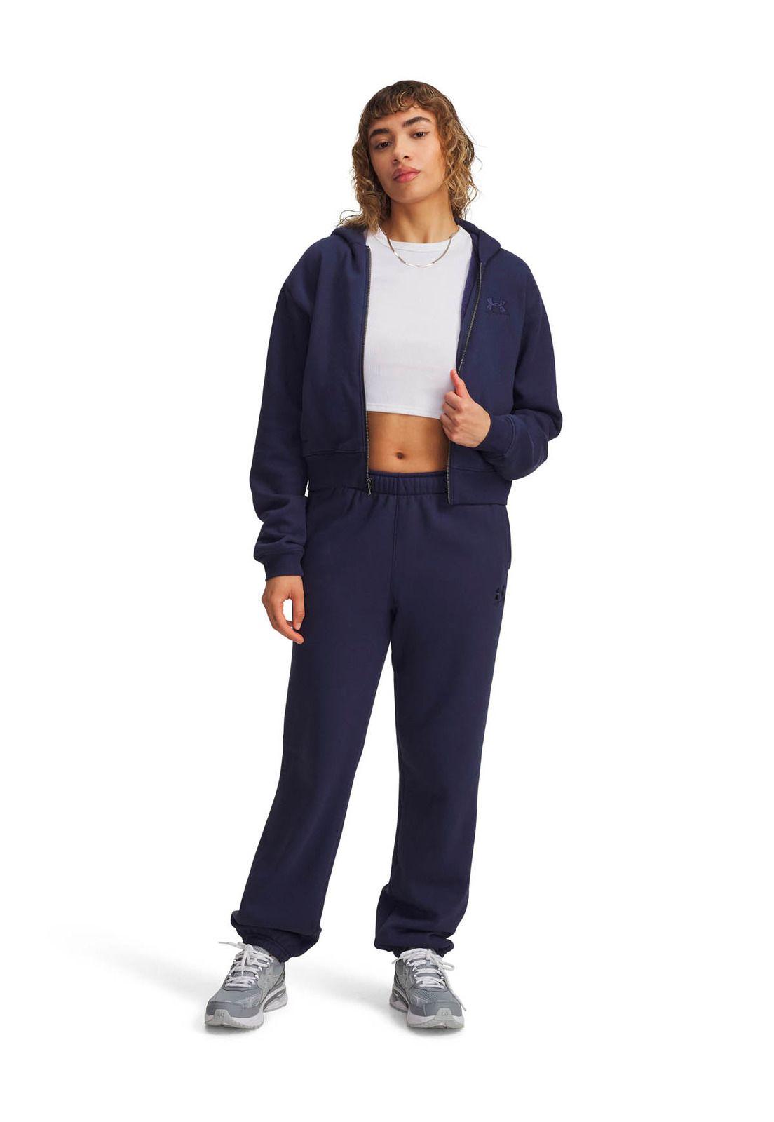 Buzo Lifestyle para Mujer Icon Fleece Azul -3