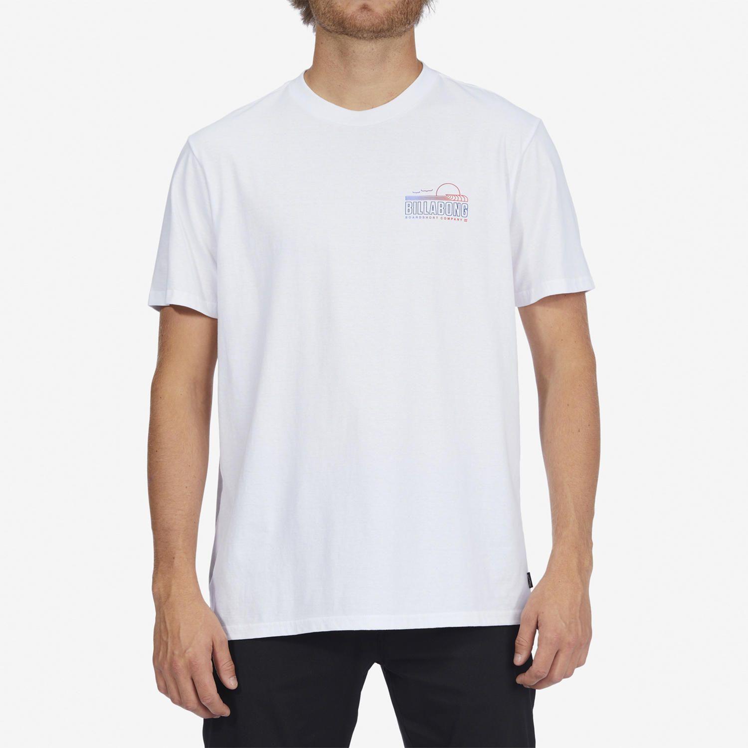 Polera M/C Hombre Lounge M Tees Blanco-0