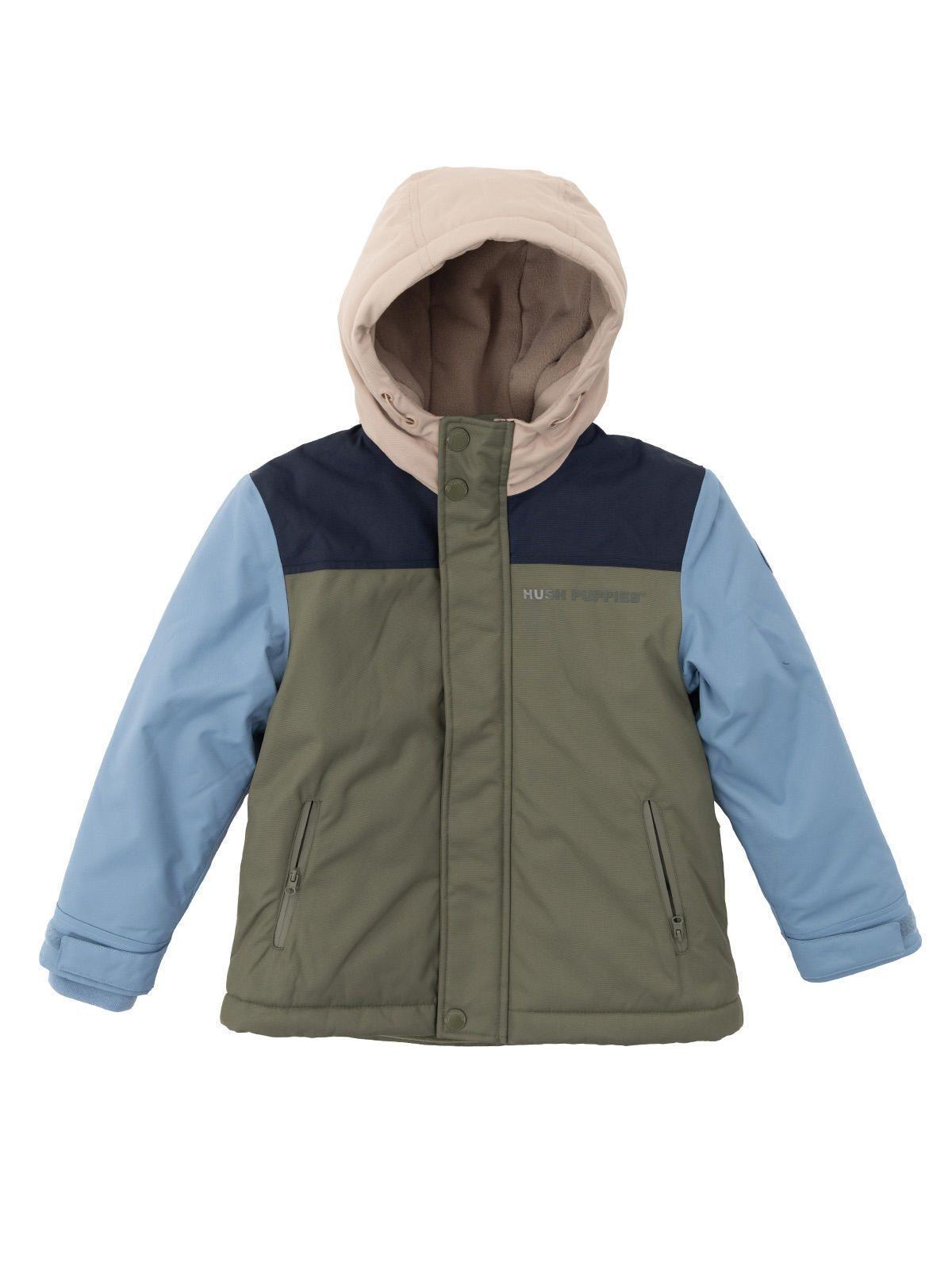 Parka Waterproof Silvestre Niño Verde-0