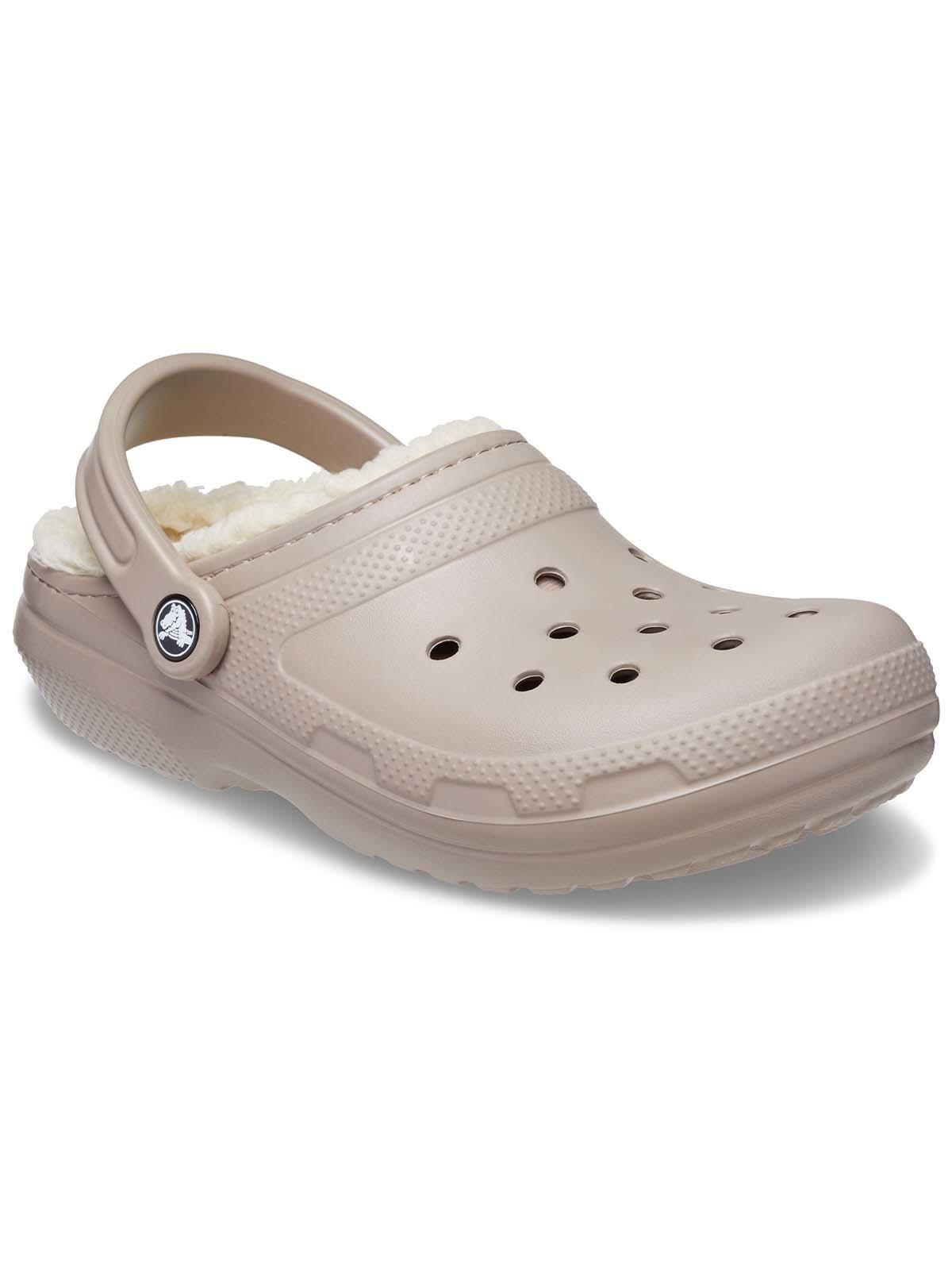 Zueco Crocs Mujer Classic Lined Chiporro Rosa-6