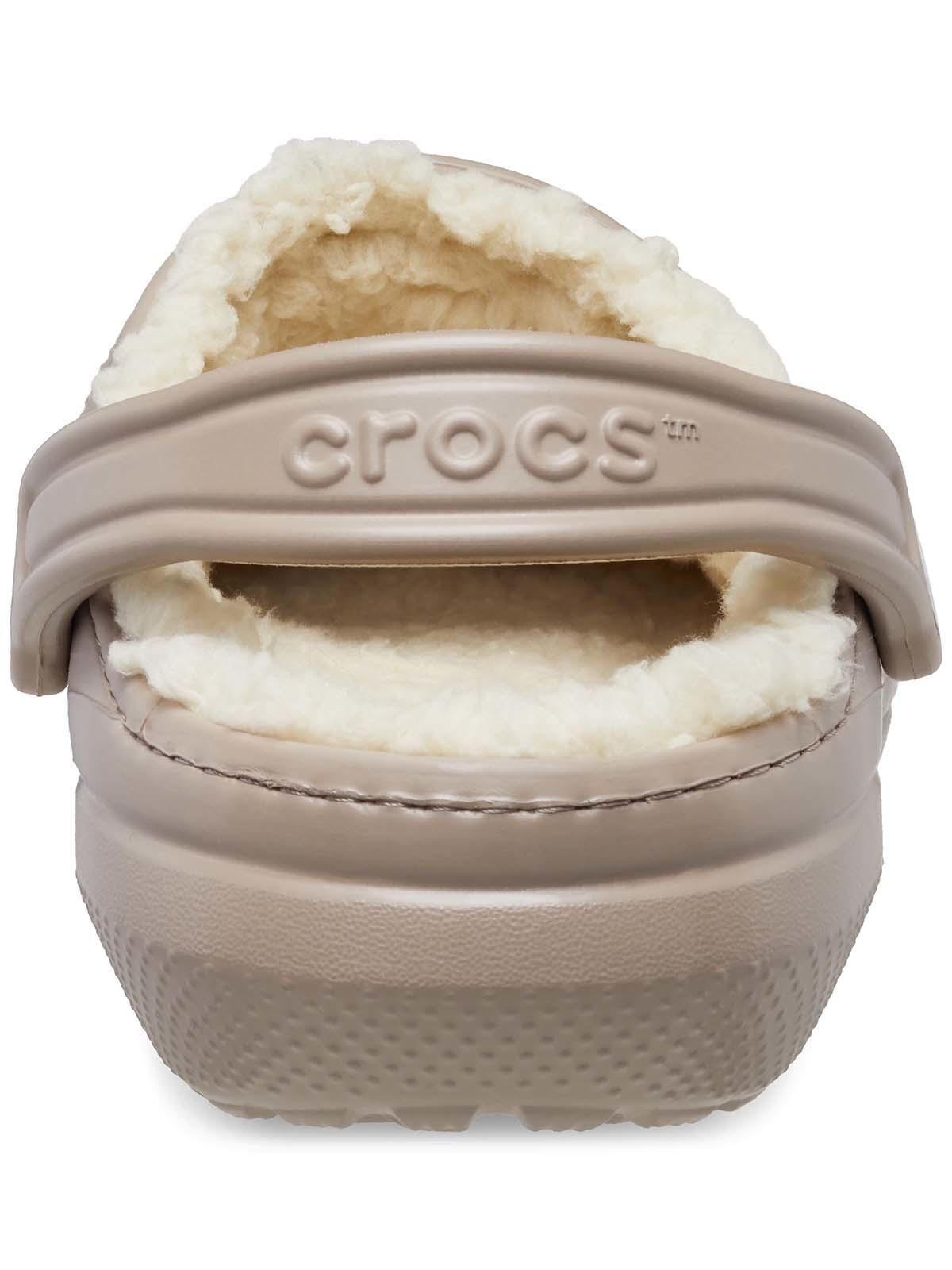Zueco Crocs Mujer Classic Lined Chiporro Rosa-7