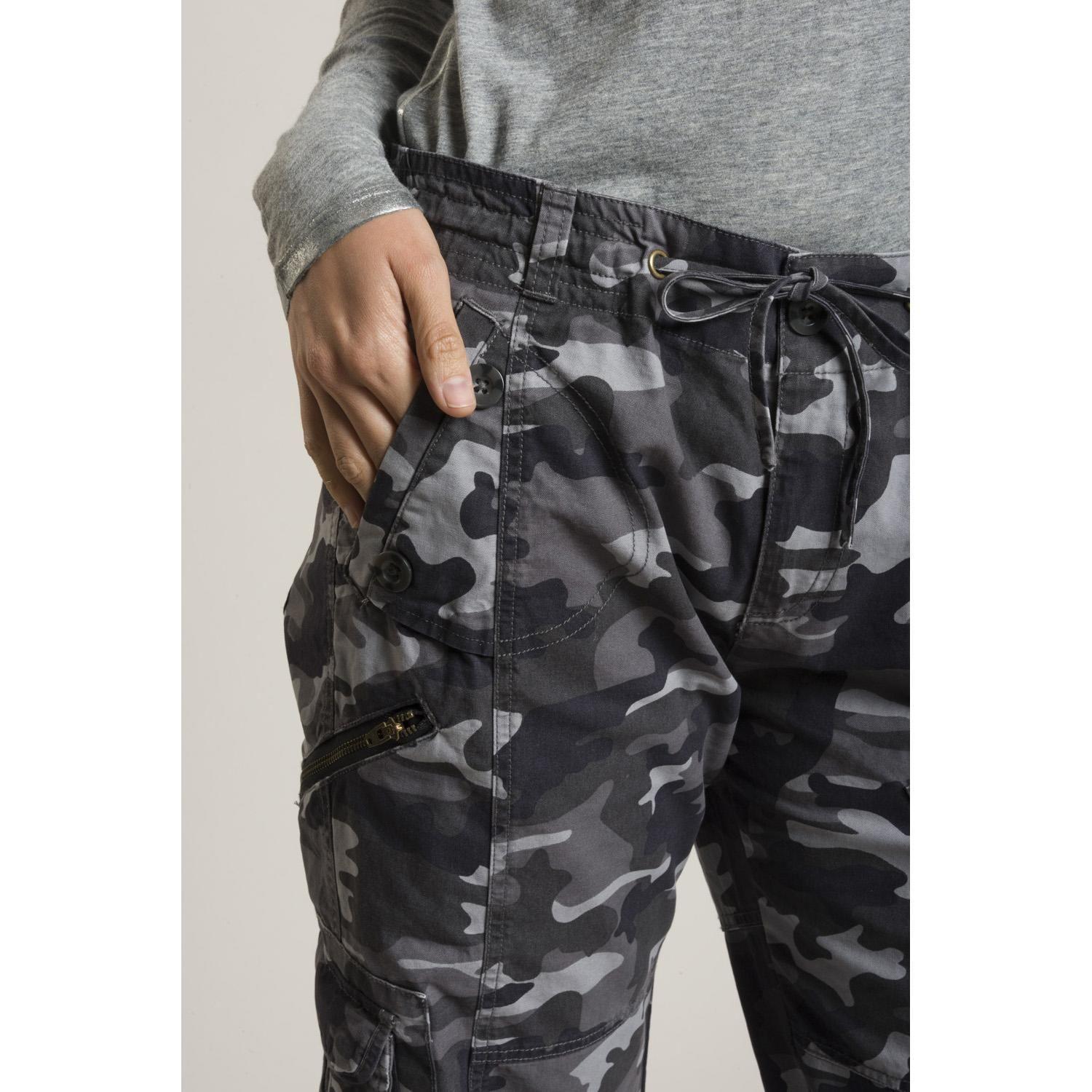 Pantalon Safari  Gris Rockford-4