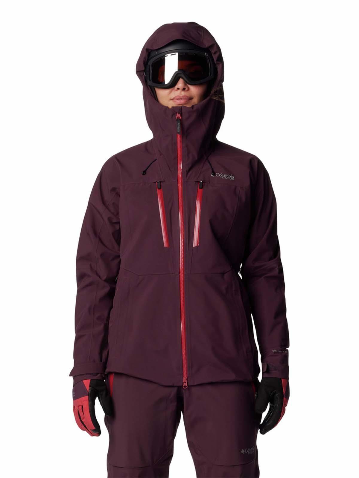 Cortaviento Mujer Platinum Peak Ii Ski Morado-0