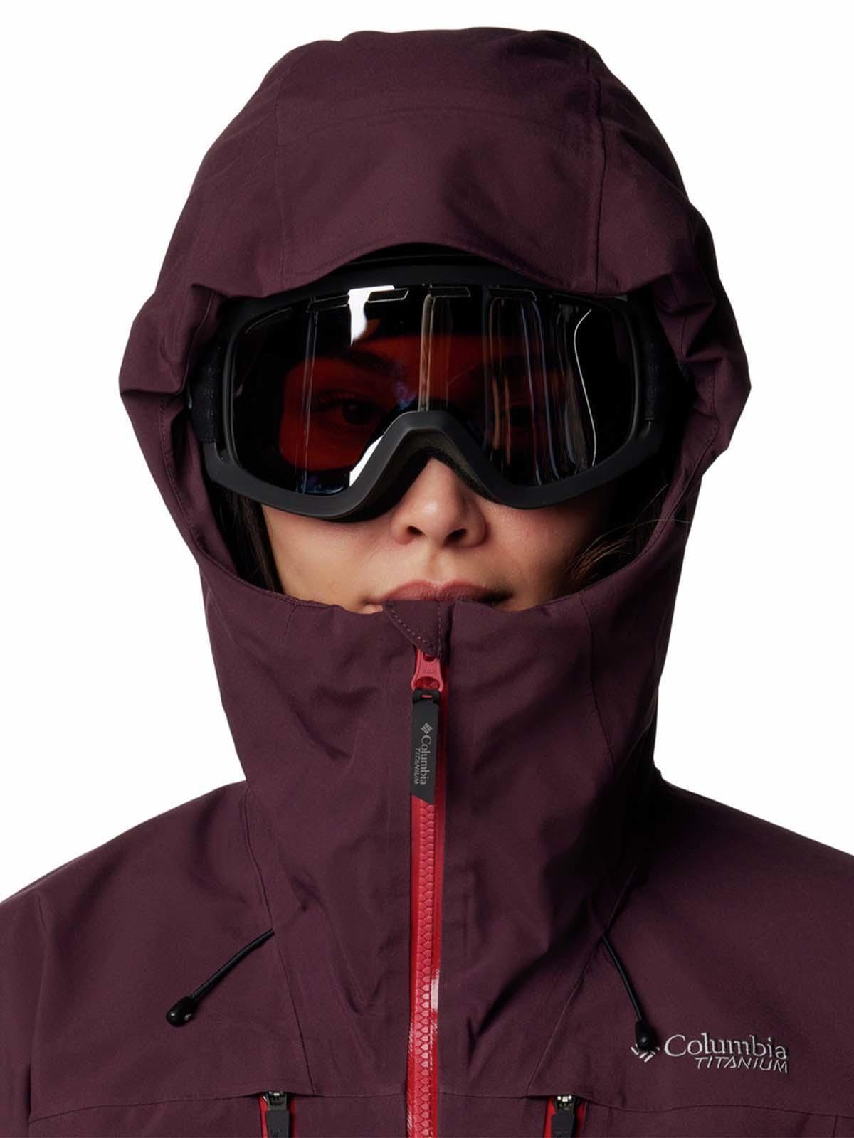 Cortaviento Mujer Platinum Peak Ii Ski Morado-3