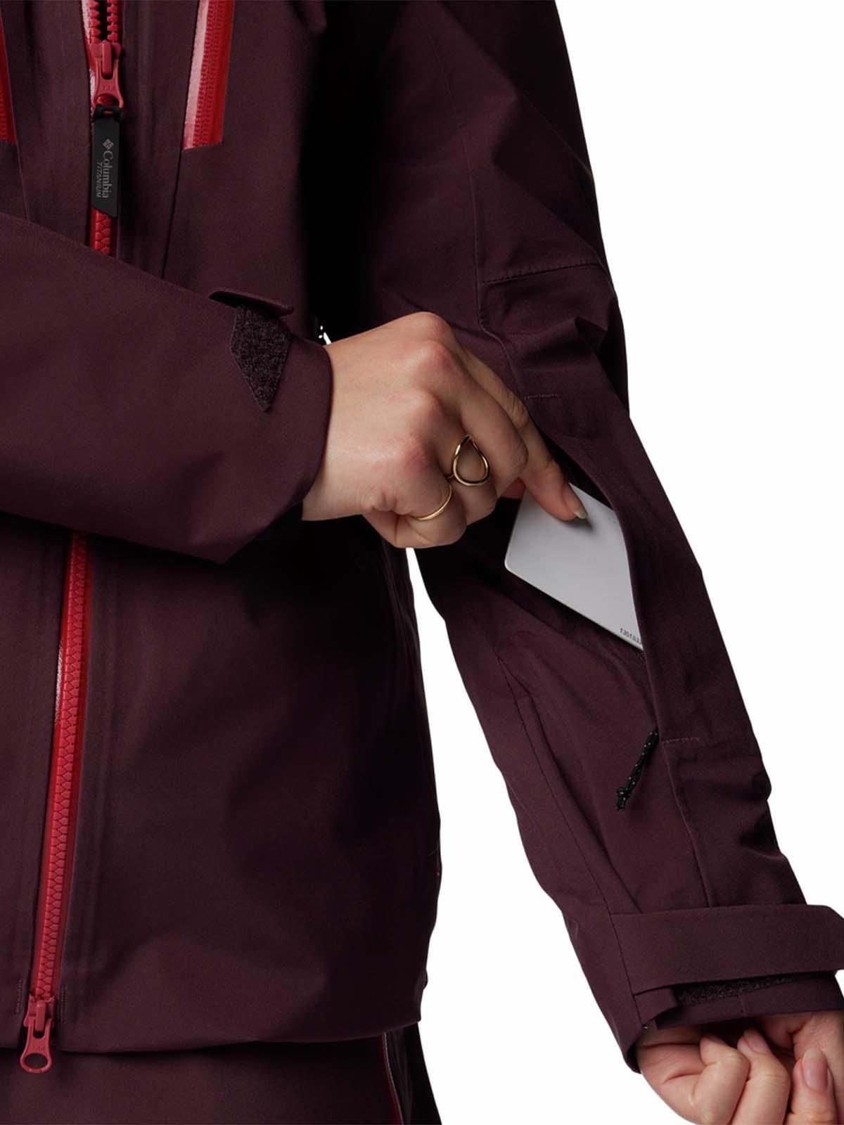 Cortaviento Mujer Platinum Peak Ii Ski Morado-7