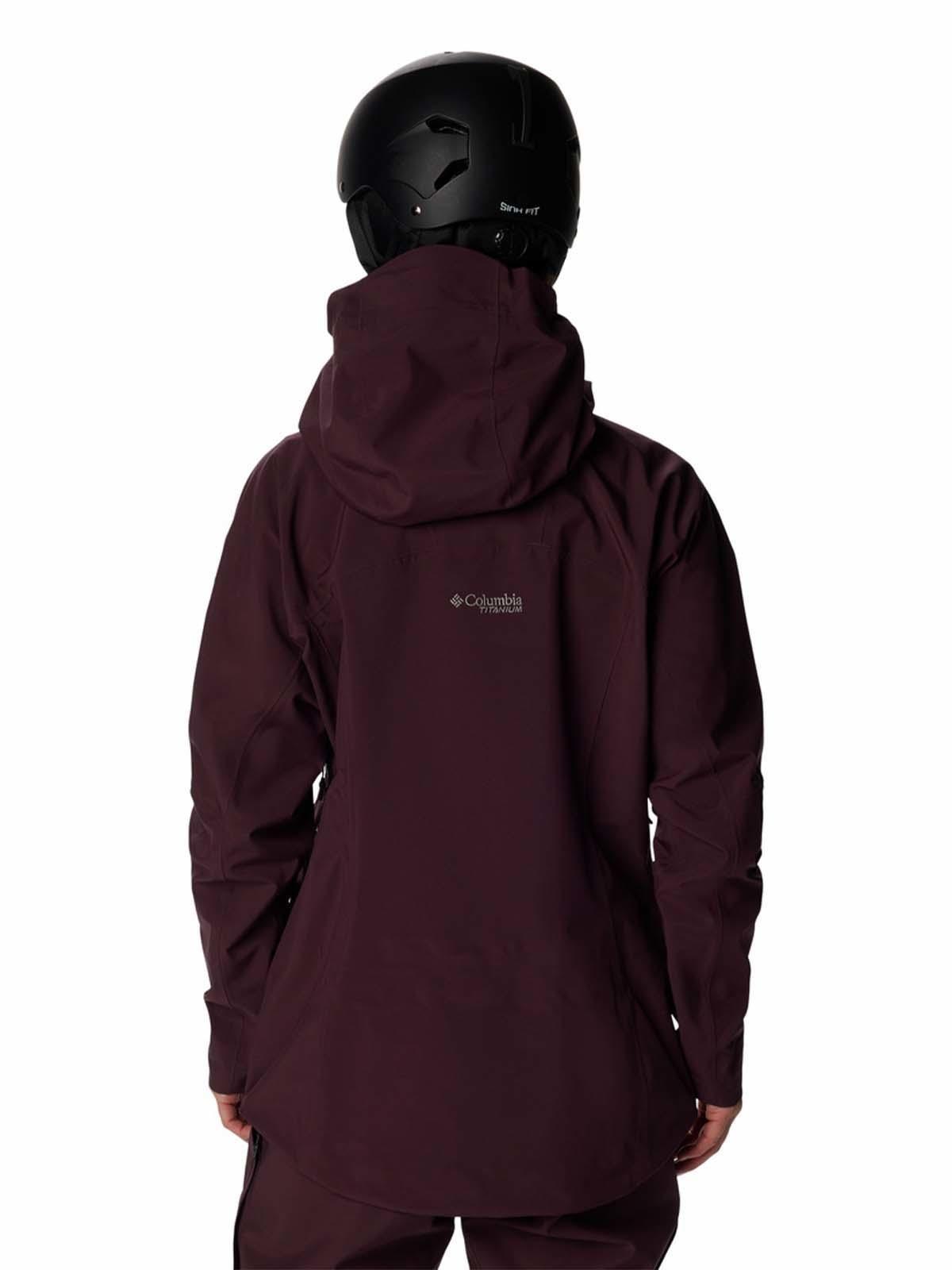 Cortaviento Mujer Platinum Peak Ii Ski Morado-9