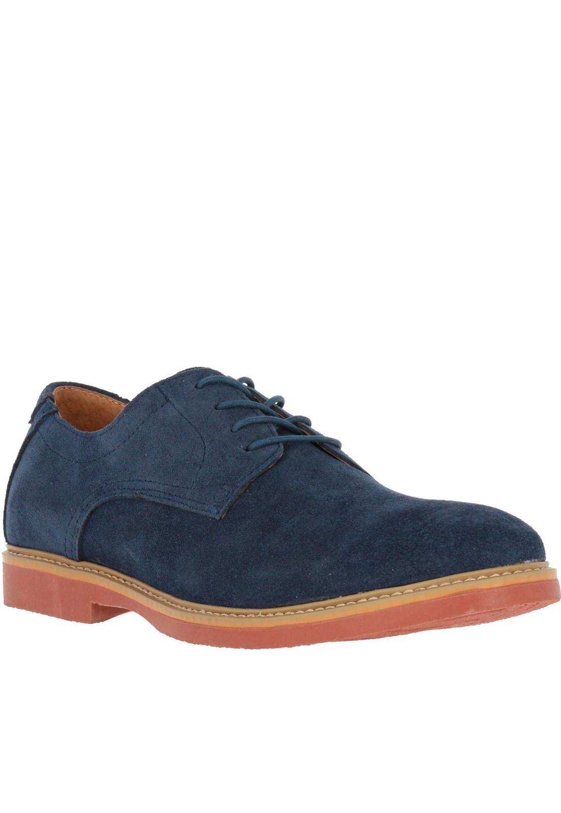 Zapato Cuero Masai Azul-0