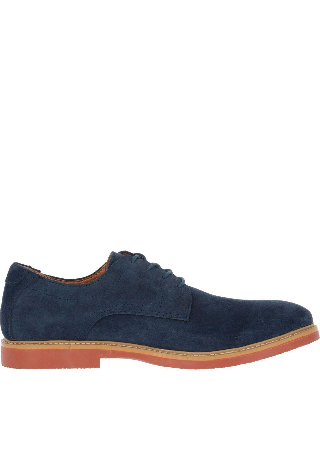 Zapato Cuero Masai Azul-3