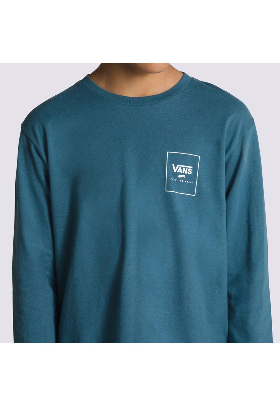 Polera Manga Larga By Print Box Back Ls Azul Niño-4