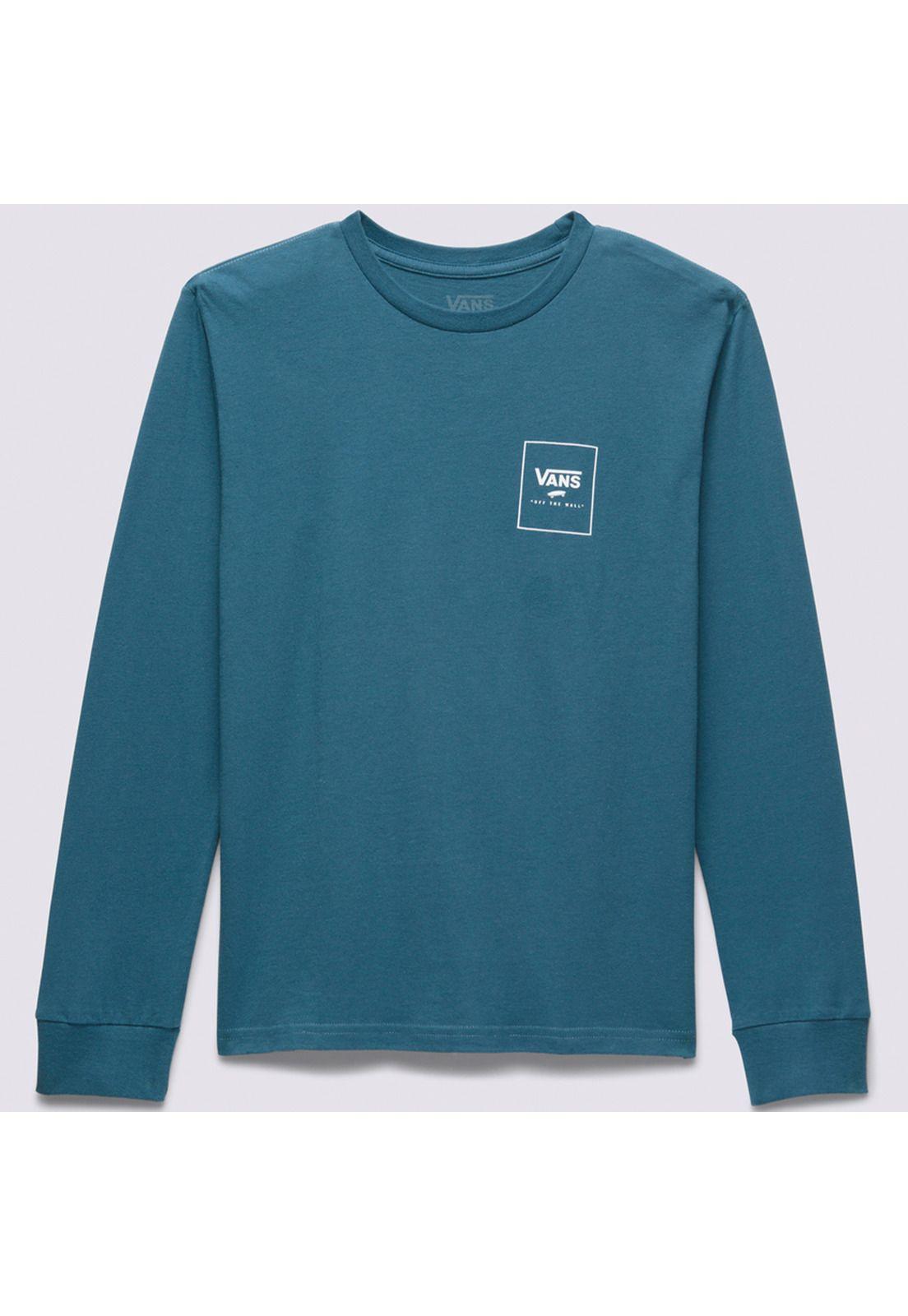 Polera Manga Larga By Print Box Back Ls Azul Niño-5
