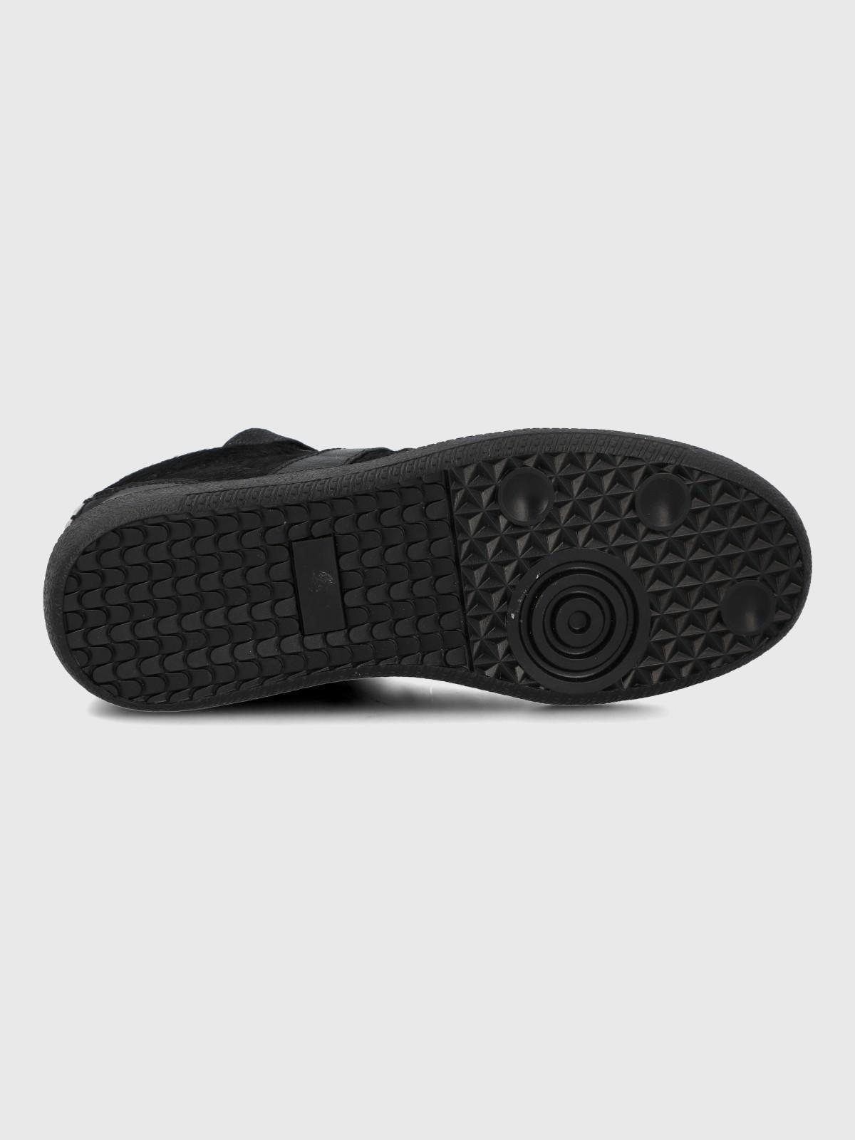 Zapatilla Cuero Mujer Sanset Negro-7