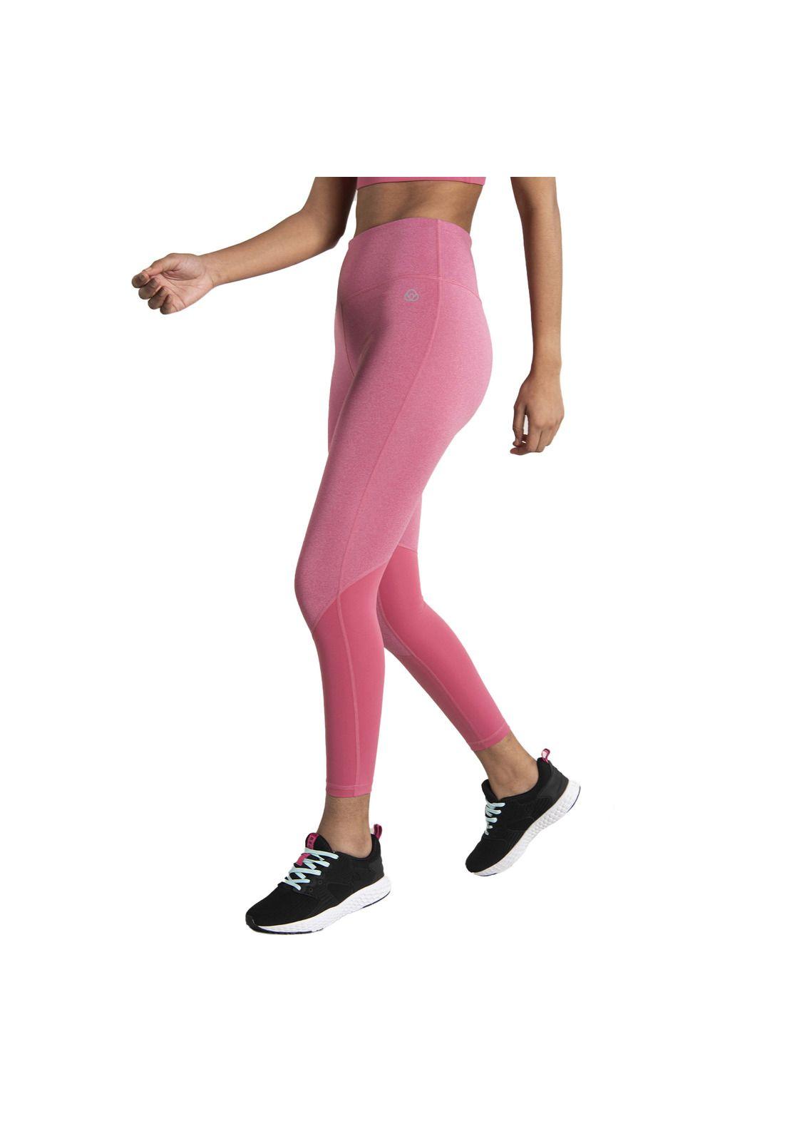 Calza Mujer Hr Ankle Leg Clara Rosa-0