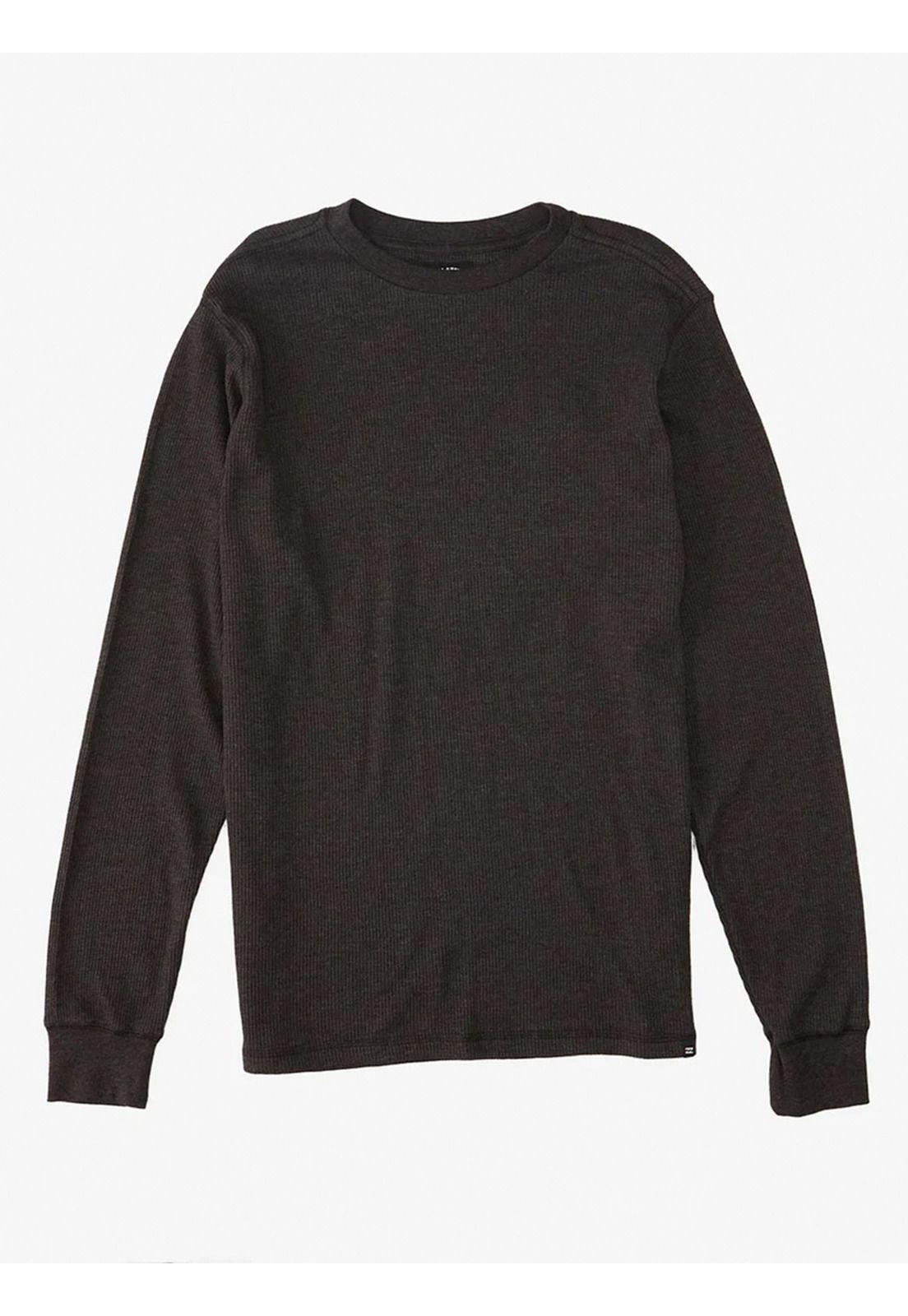 Polera Hombre Essential Thermal Negra-5
