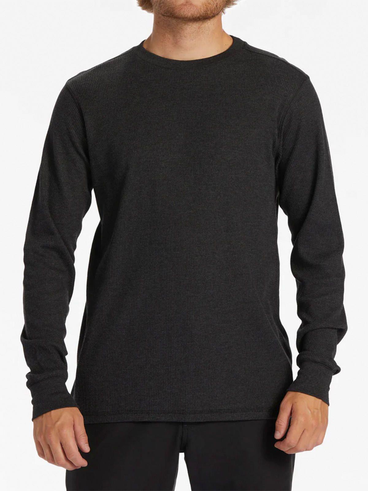 Polera Hombre Essential Thermal Negra-0