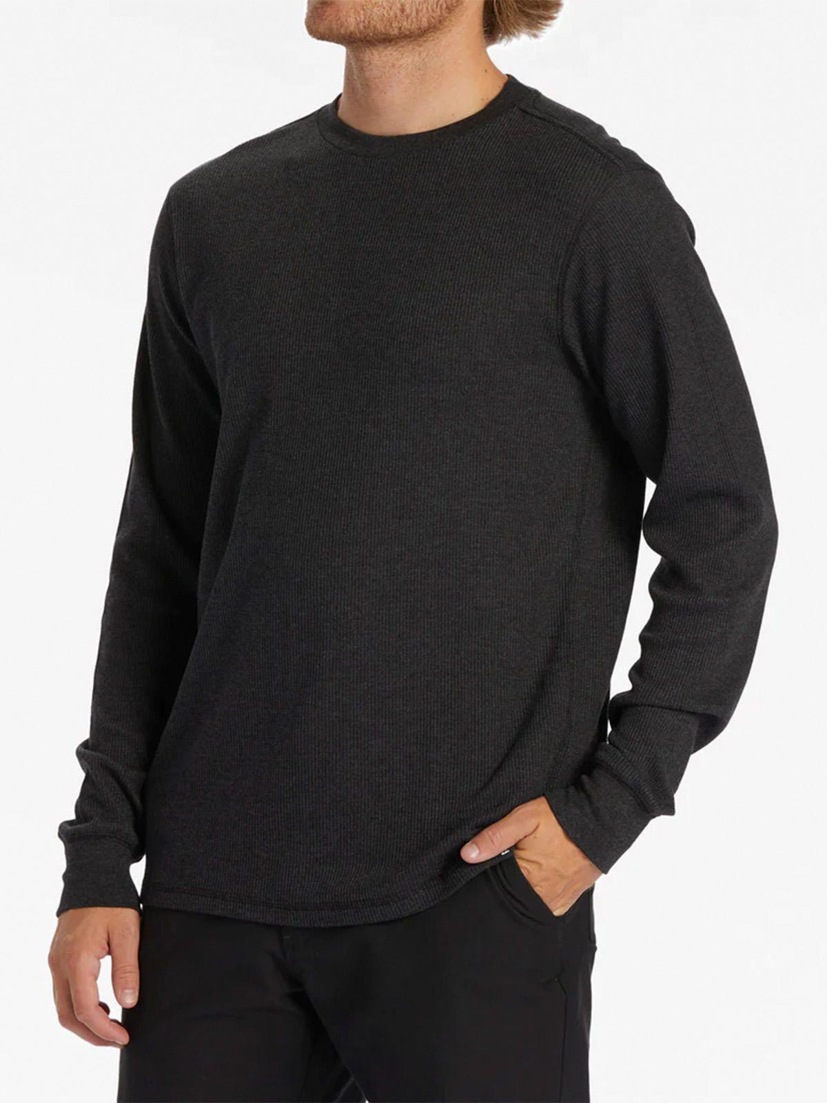 Polera Hombre Essential Thermal Negra-1