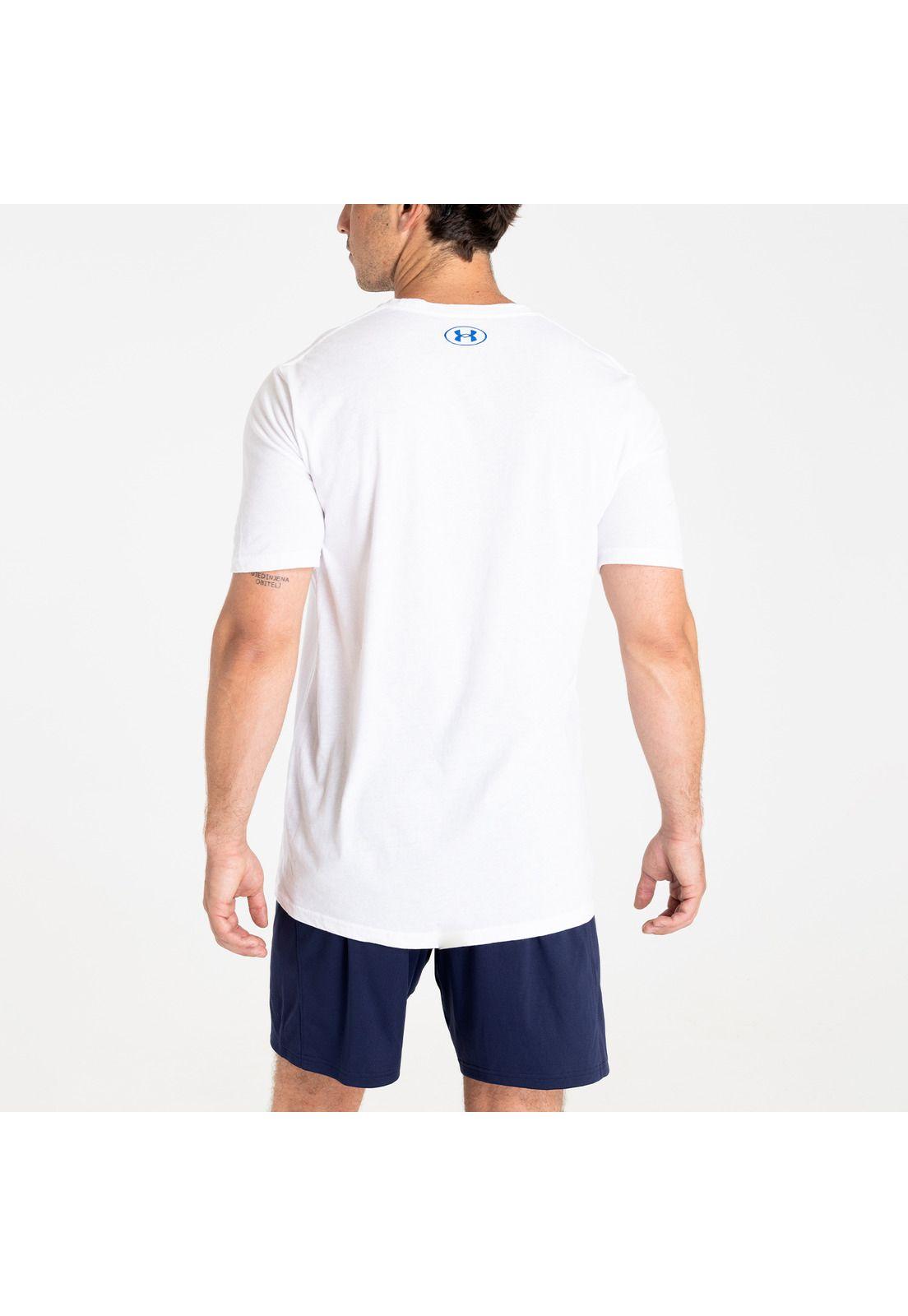 Polera de Algodón UC para hombre blanco-3