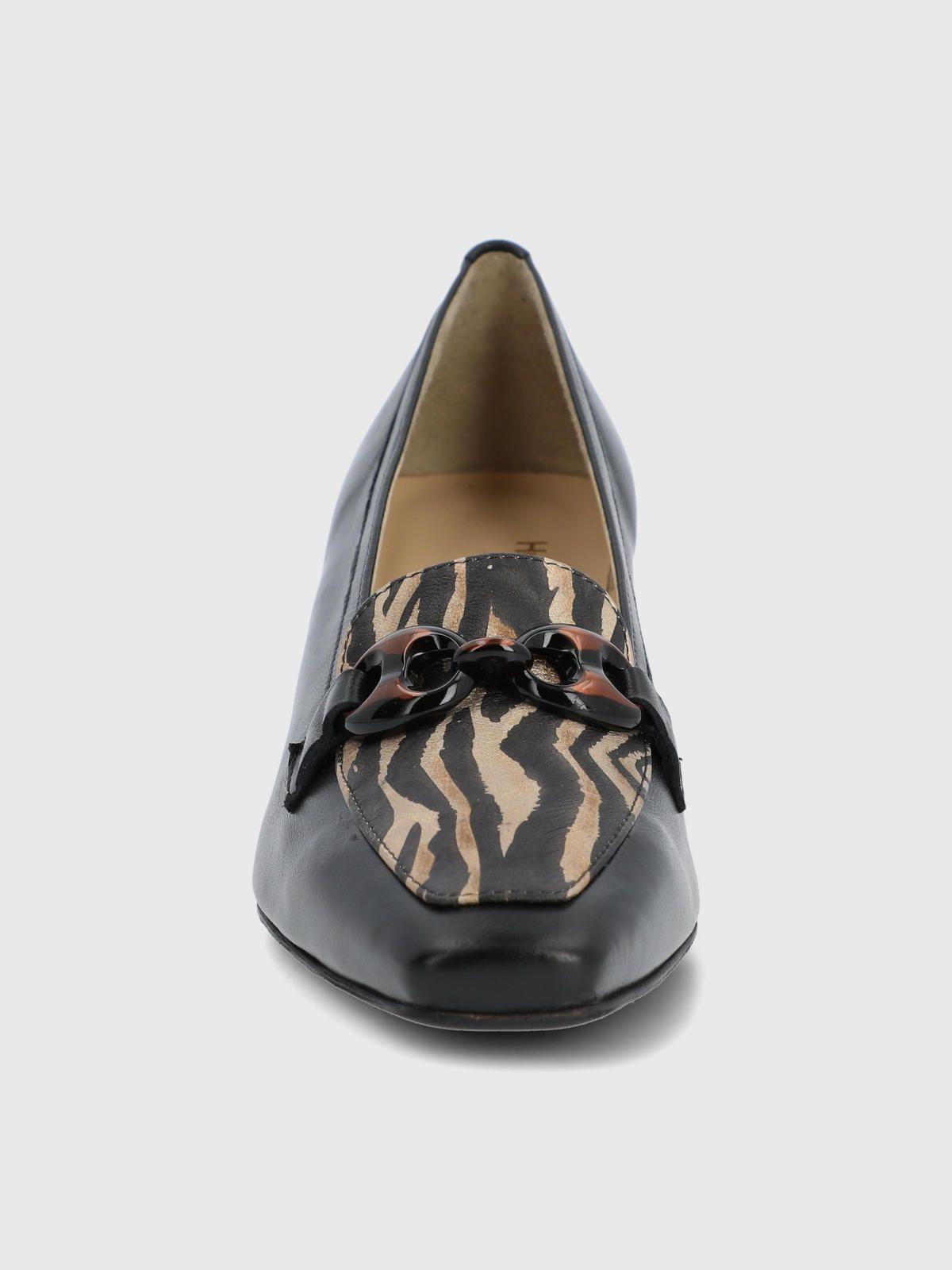 Zapato Brunate Cuero Mujer Dogana Negro-4