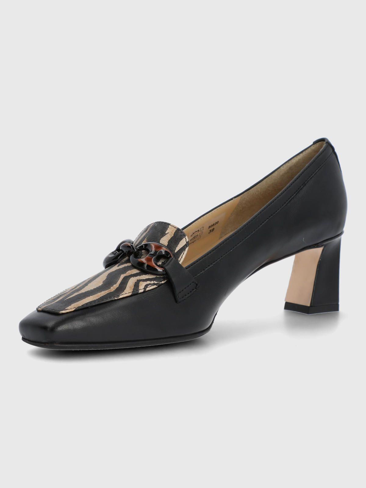 Zapato Brunate Cuero Mujer Dogana Negro-5