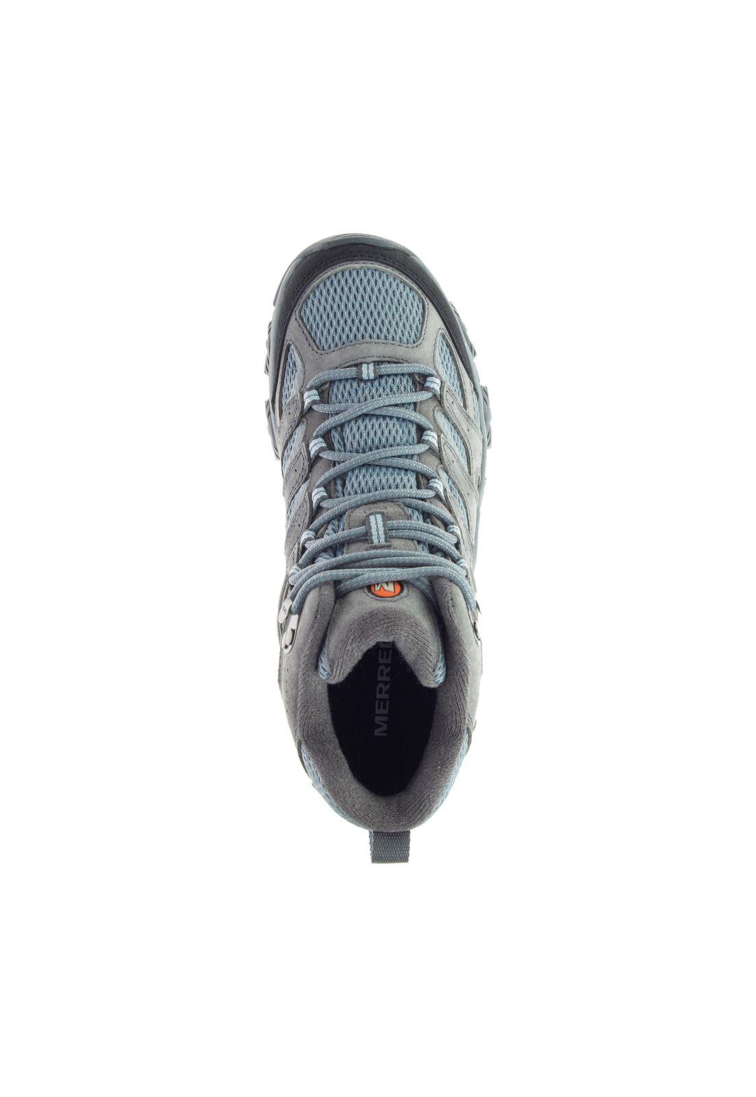 Botin Mujer Moab 3 Gore-Tex Gris Claro-5