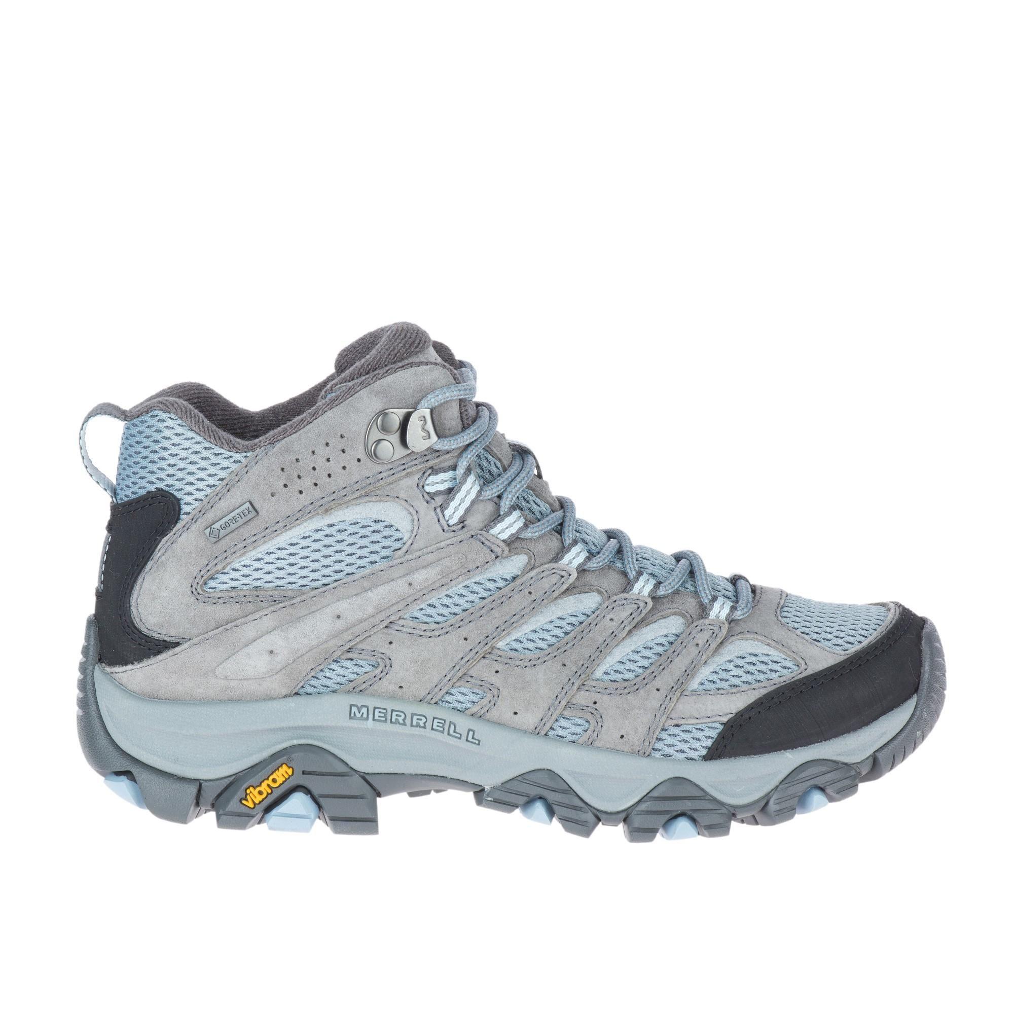 Botin Mujer Moab 3 Gore-Tex Gris Claro-0