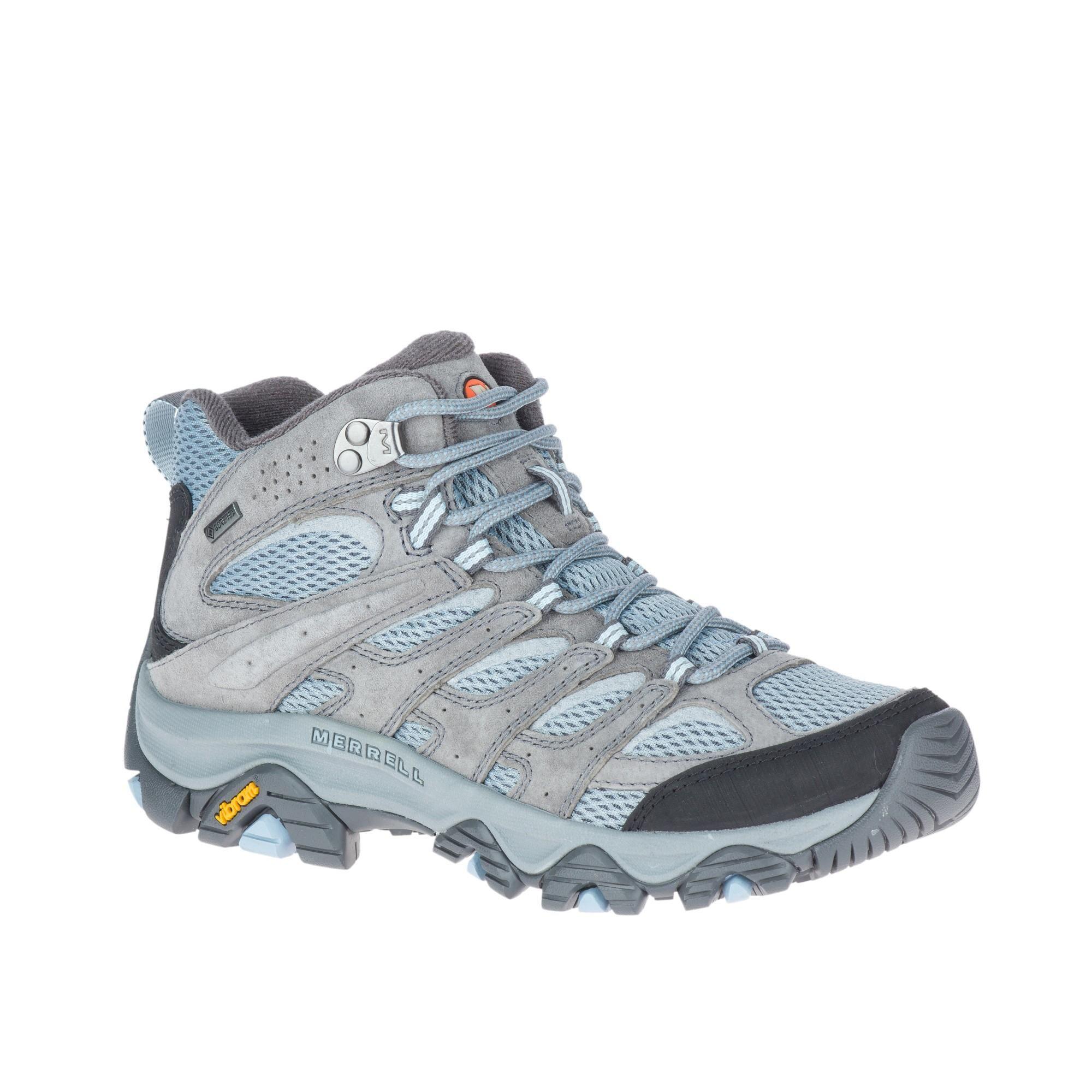 Botin Mujer Moab 3 Gore-Tex Gris Claro-1