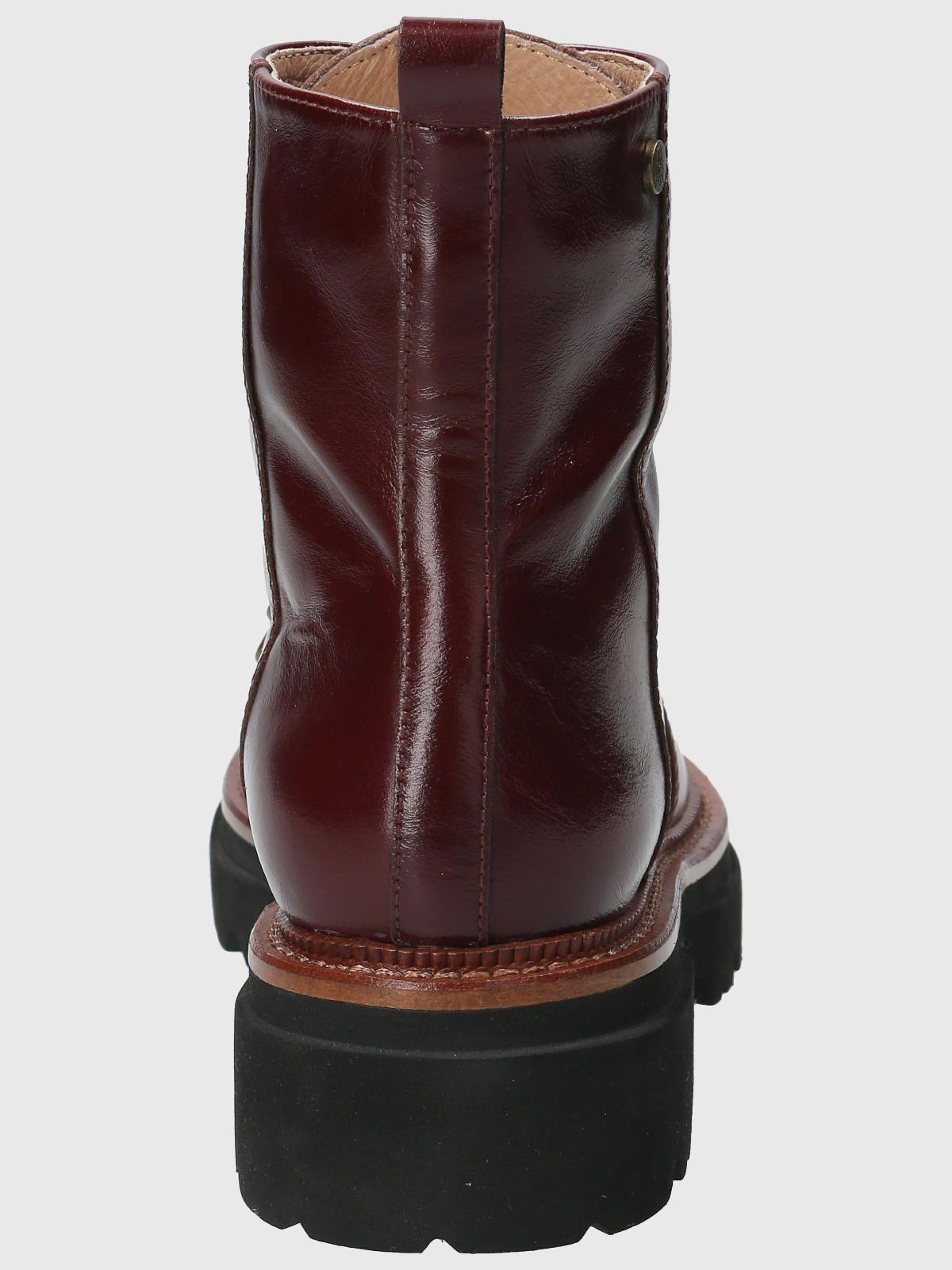 Botin Cuero Mujer Pardoner Rojo-6