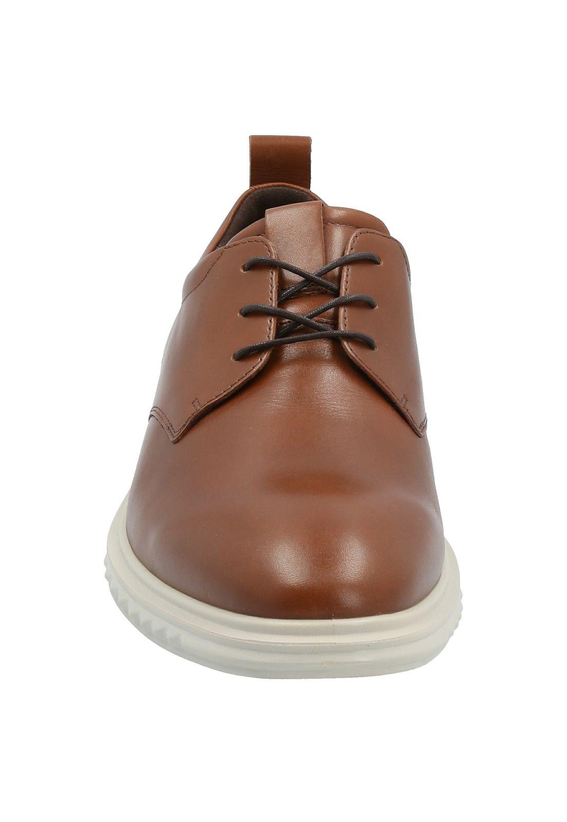 Zapato Cuero Hombre Ember Prf Café-2