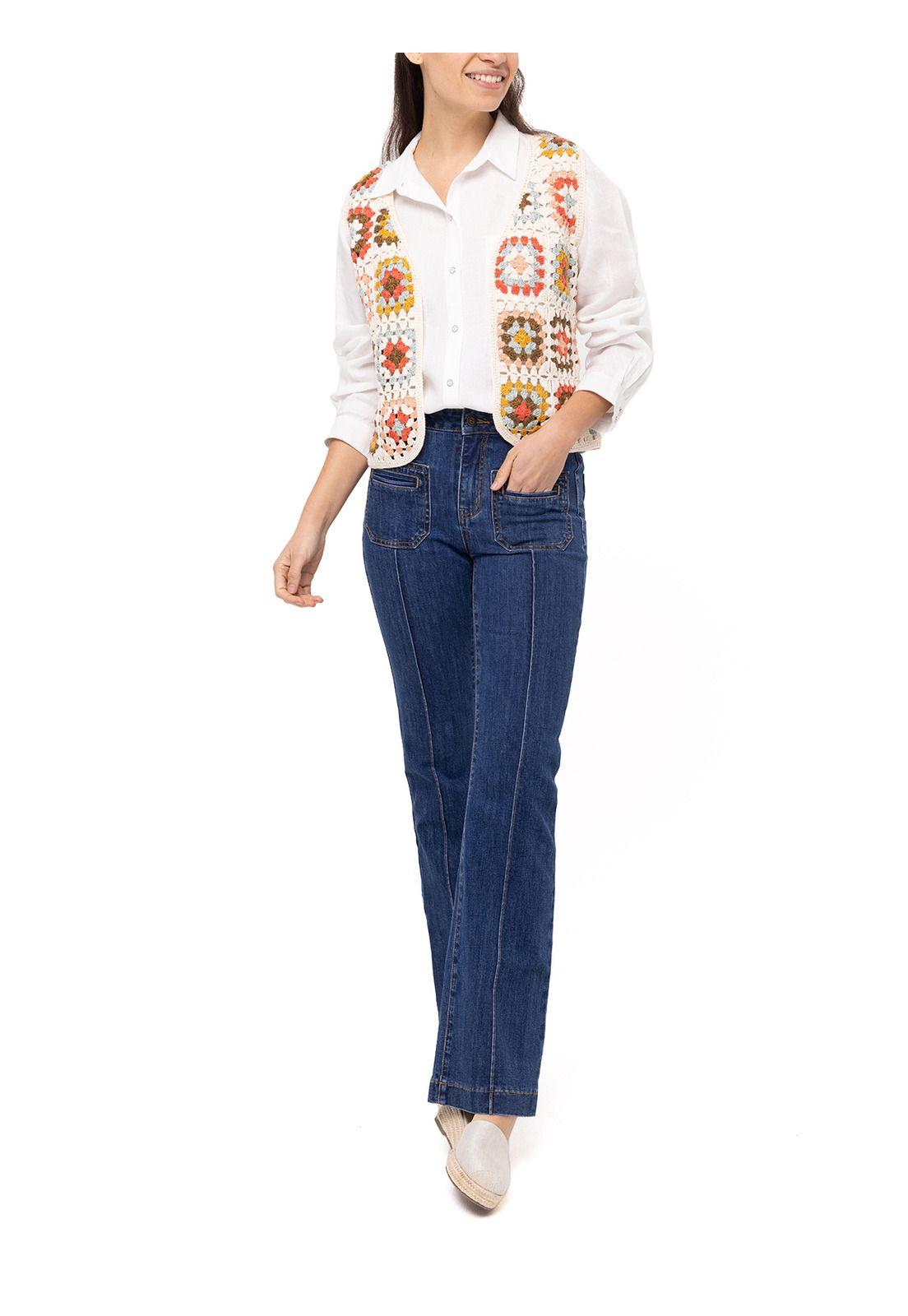 Sweater Algodón Orgánico Canarias Lila Mujer-6