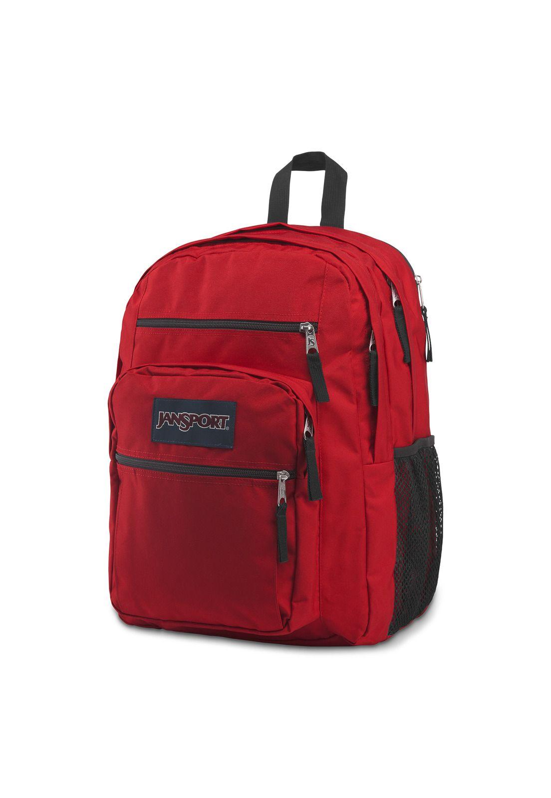 Mochila Unisex Big Student Rojo-1