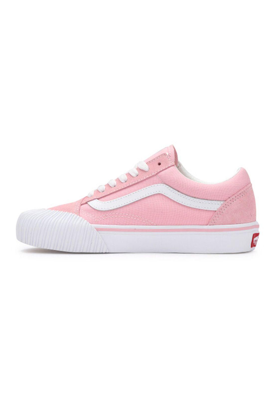 Zapatilla Mujer Old Skool Rosado-1
