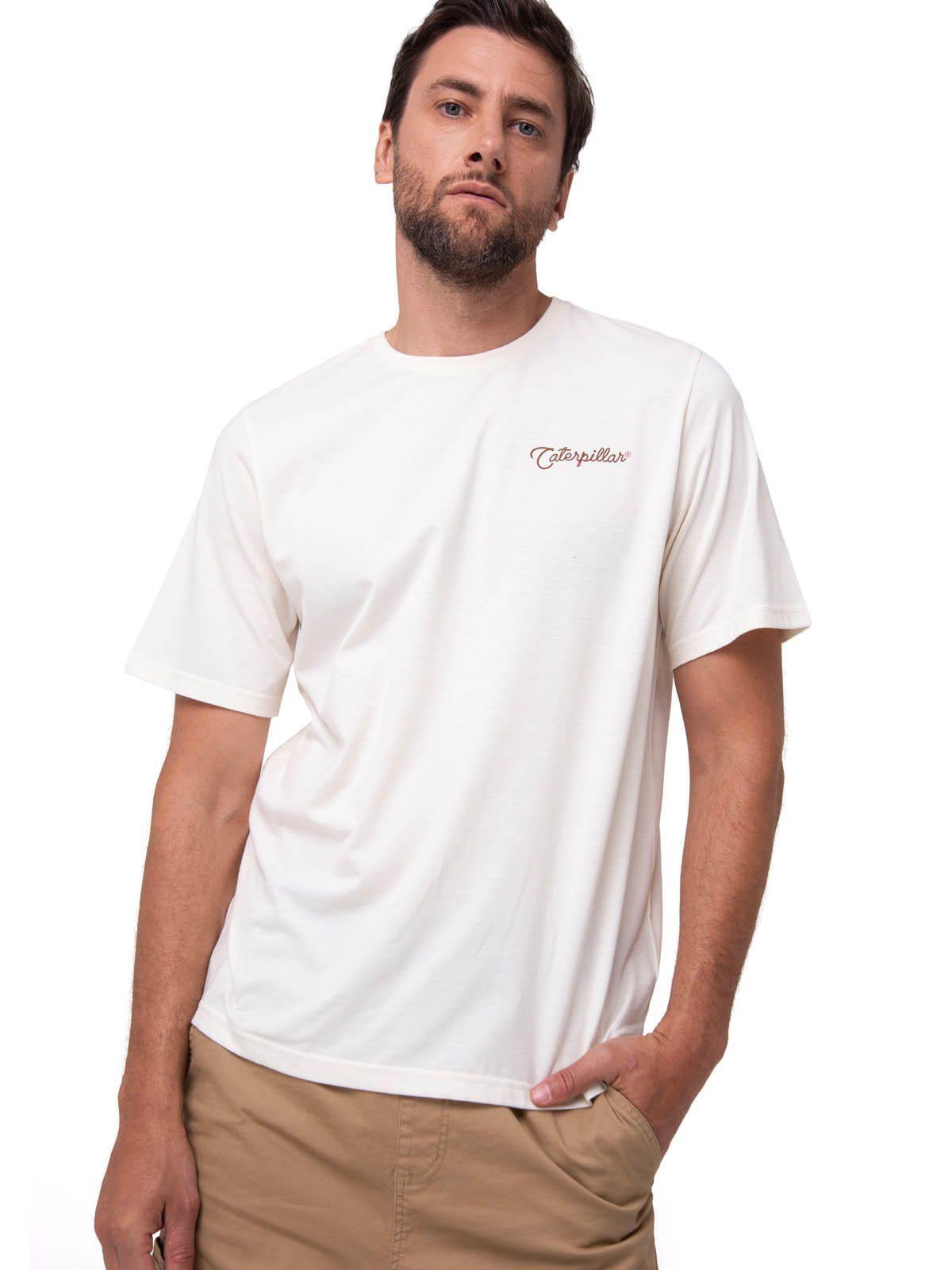 Polera MC Hombre Western Blanco-0