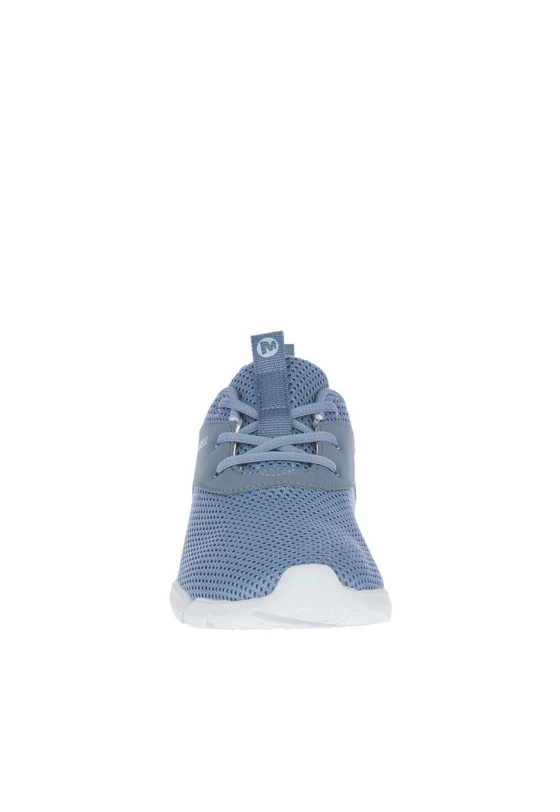 Zapatilla Mujer Flora Lace Breeze Celeste Merrell | Paris.cl