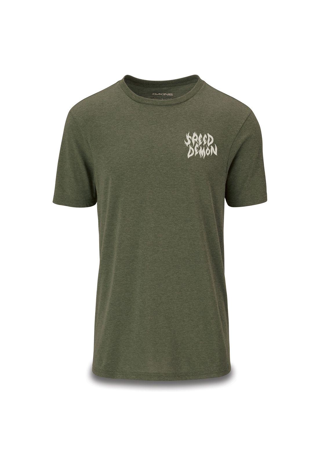 Polera Speed Demon Tech T Verde Oscuro-2
