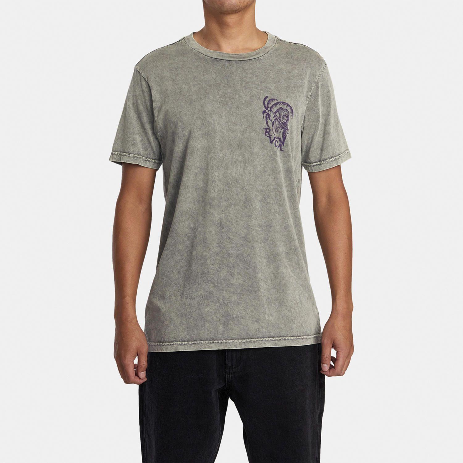 Polera M/C Hombre Final Trip M Tees Verde-0