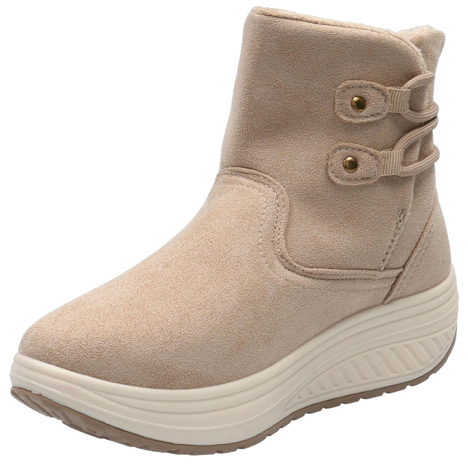 Botín Mujer Valence Beige-3