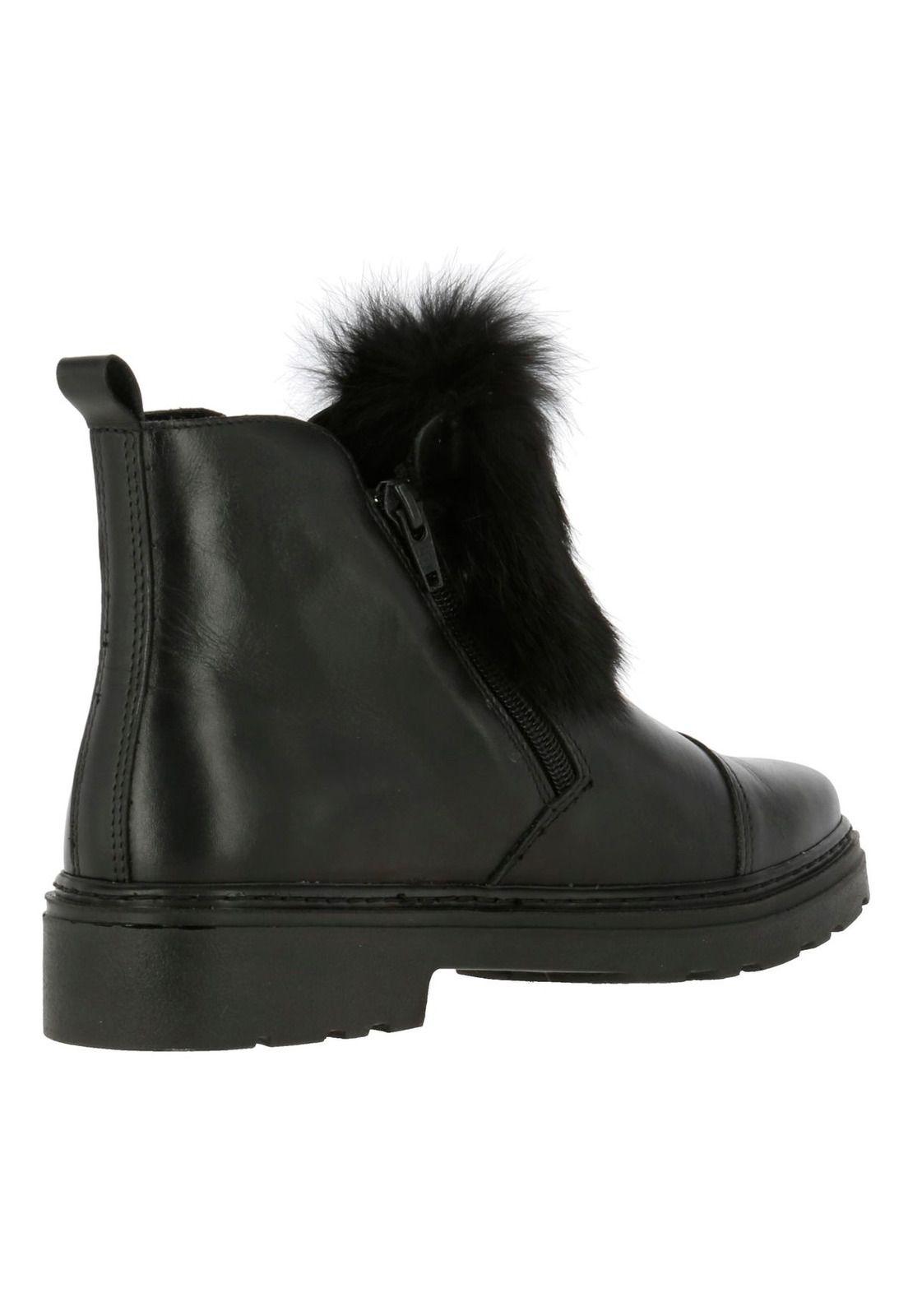 Botin Cuero Mujer Dox Negro-4