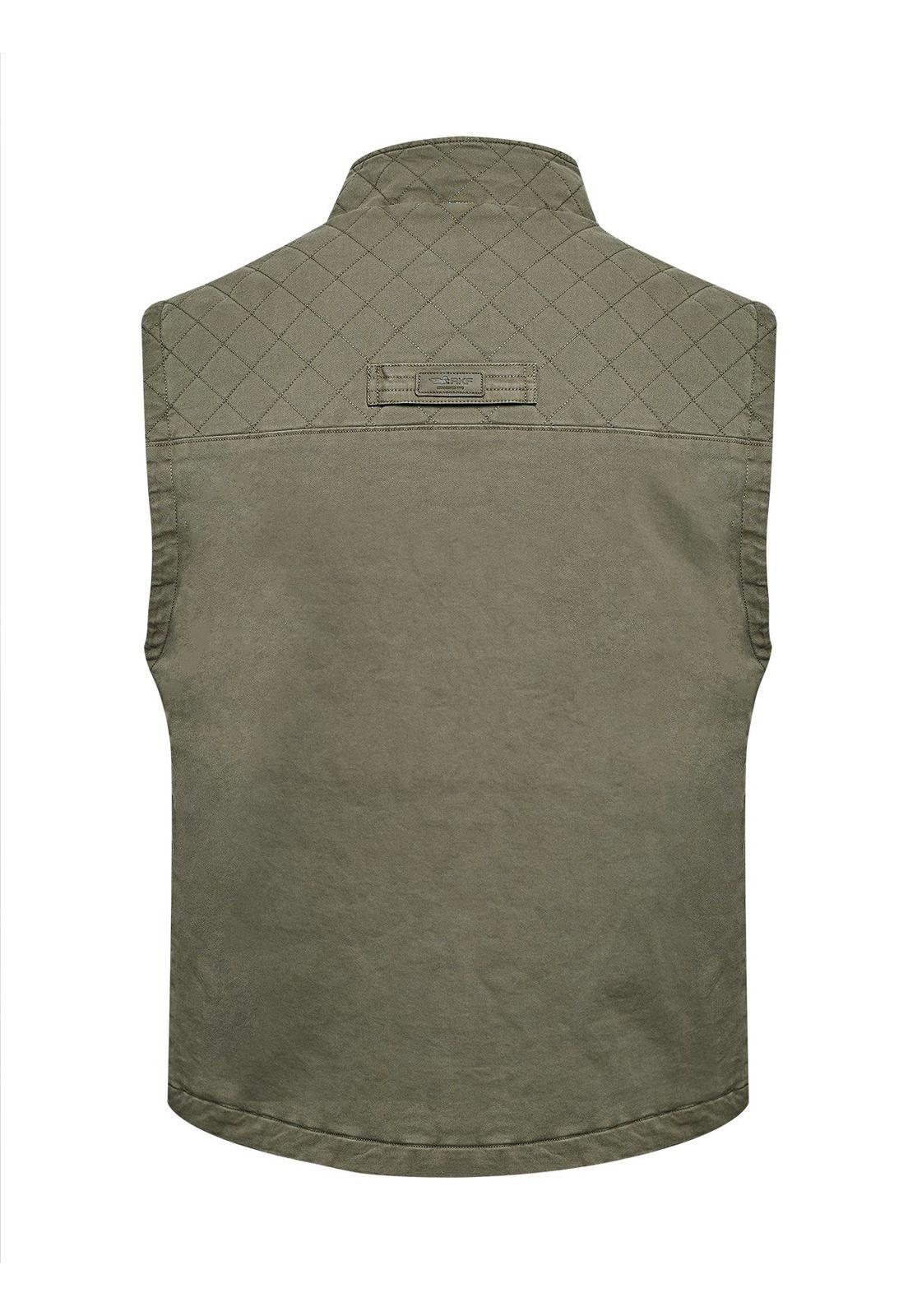 Chaqueta Gabardina Hombre Laurito Verde-1