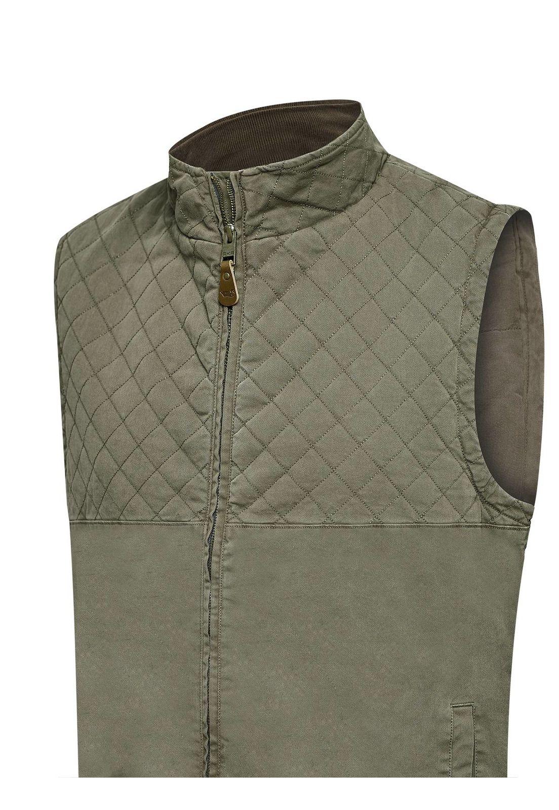 Chaqueta Gabardina Hombre Laurito Verde-3