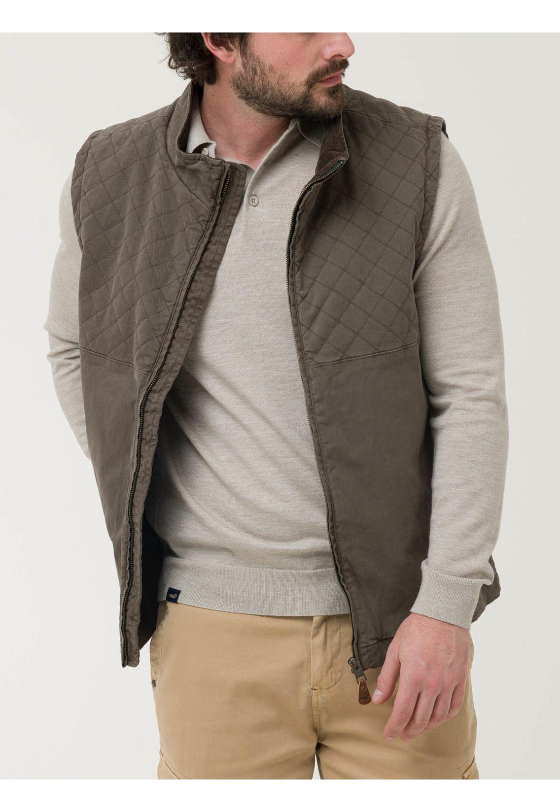 Chaqueta Gabardina Hombre Laurito Verde-4