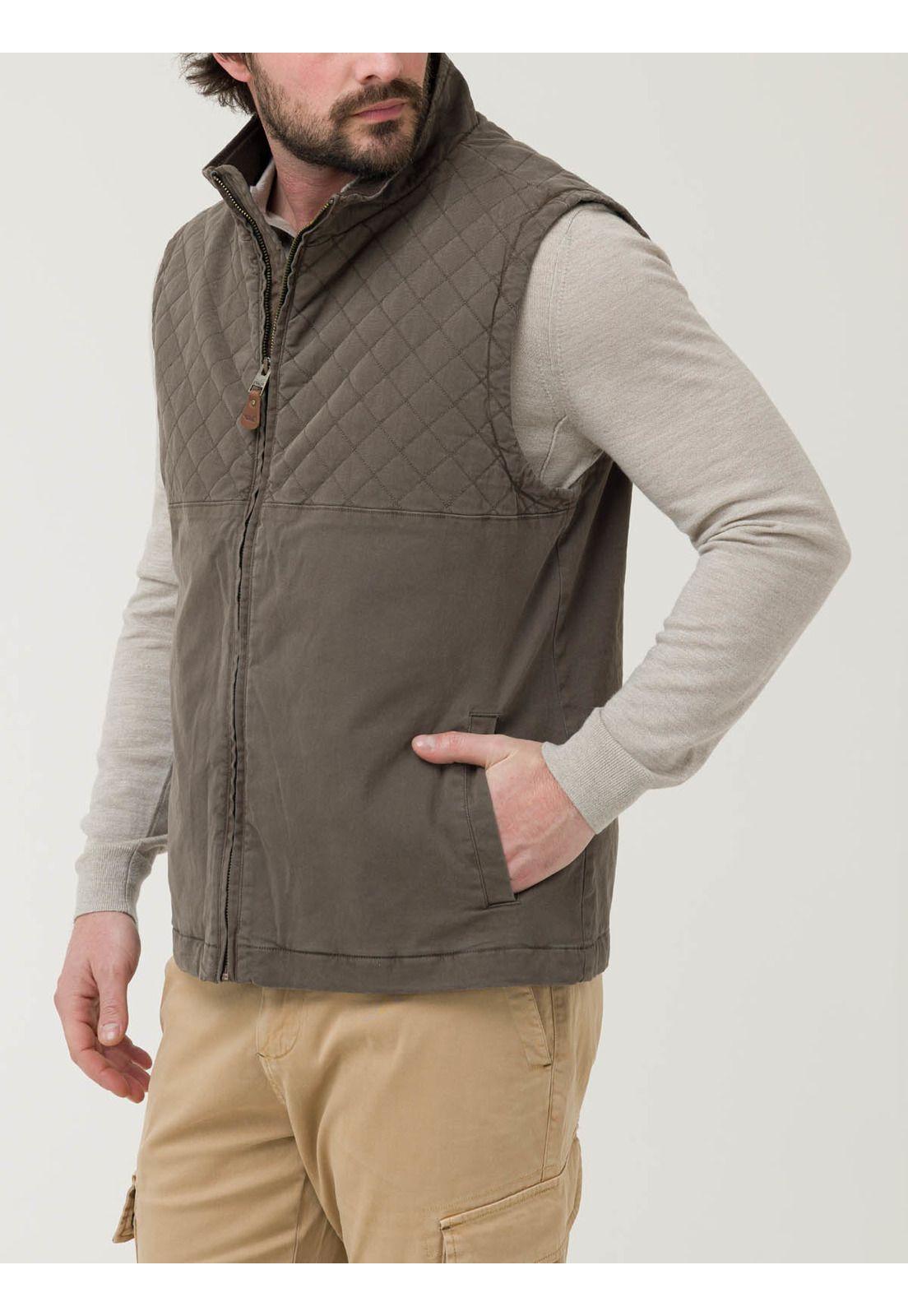 Chaqueta Gabardina Hombre Laurito Verde-5