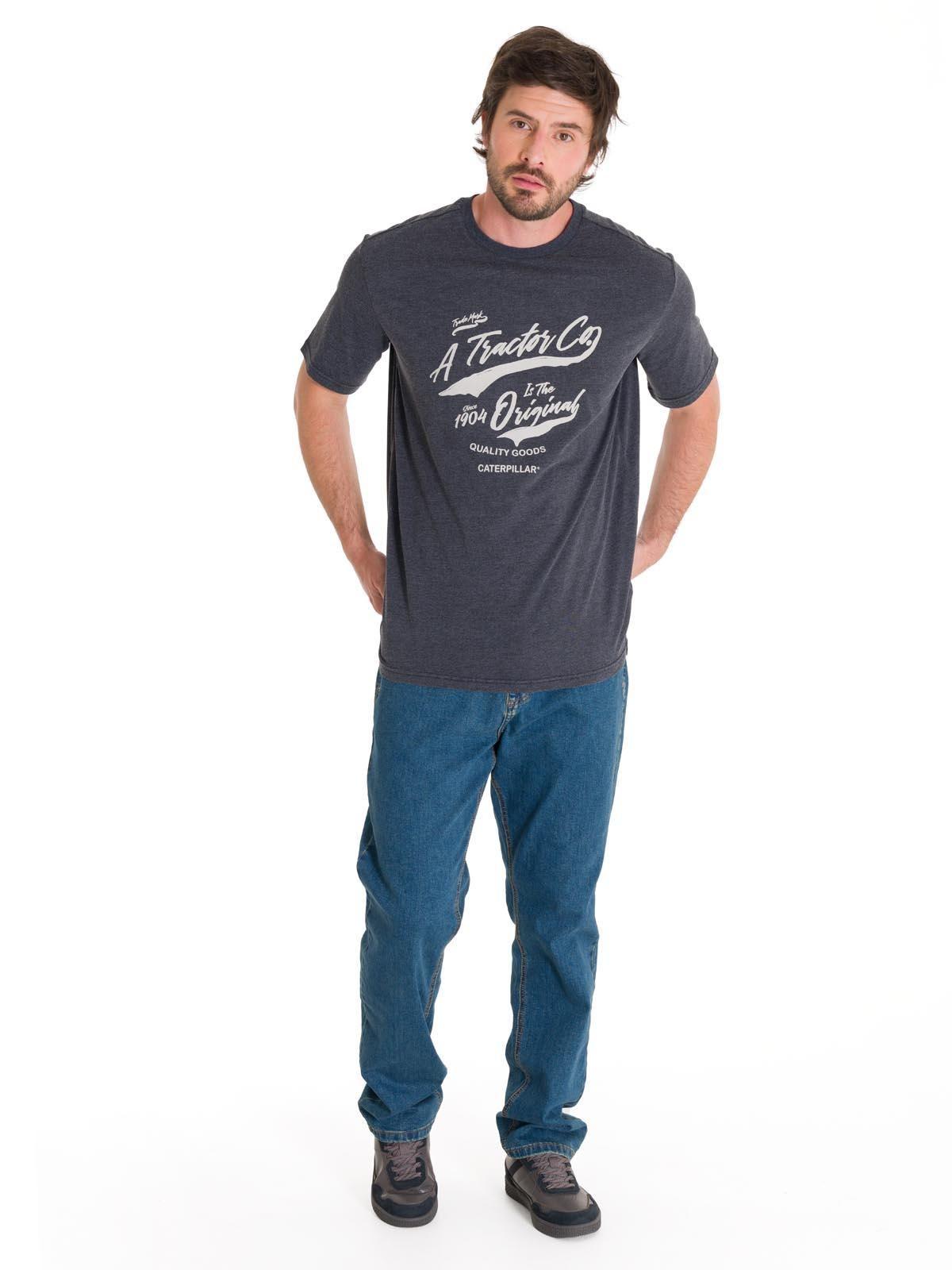 Polera Historic Traditions 5 Hombre Gris Oscura-5