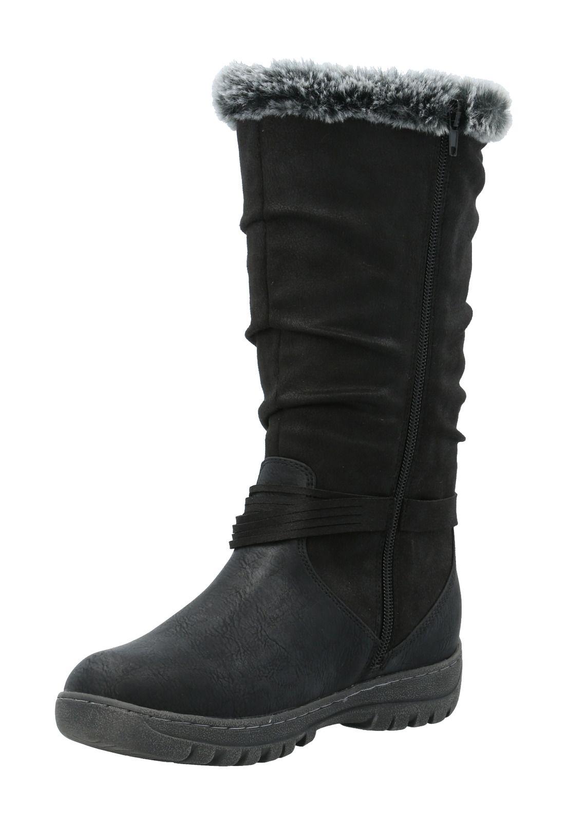 Bota Mujer Darcy Negro-4
