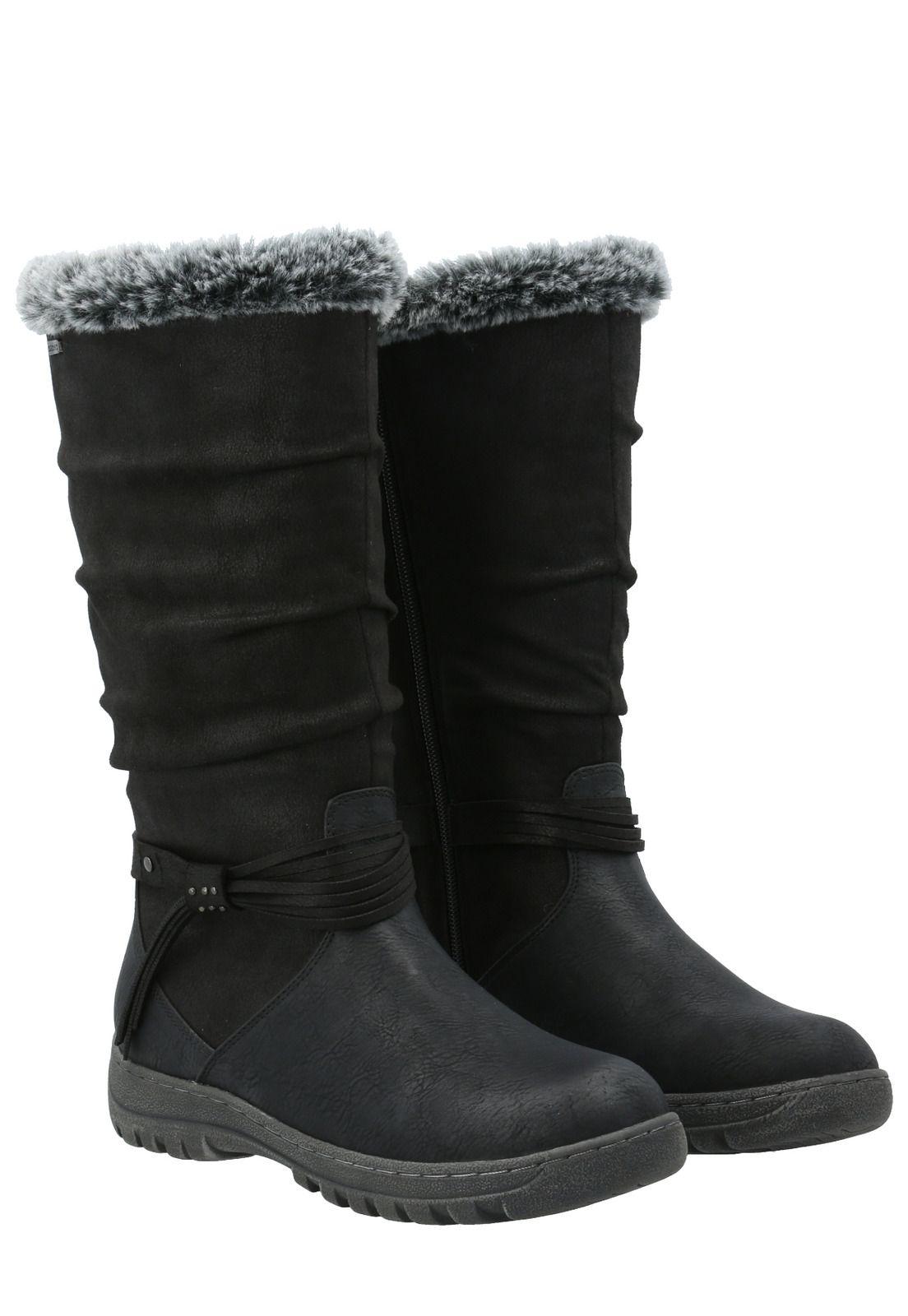 Bota Mujer Darcy Negro-8