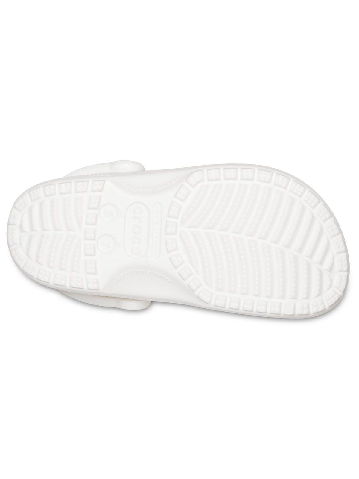 Zueco Crocs Mujer Classic Clog Blanco-5